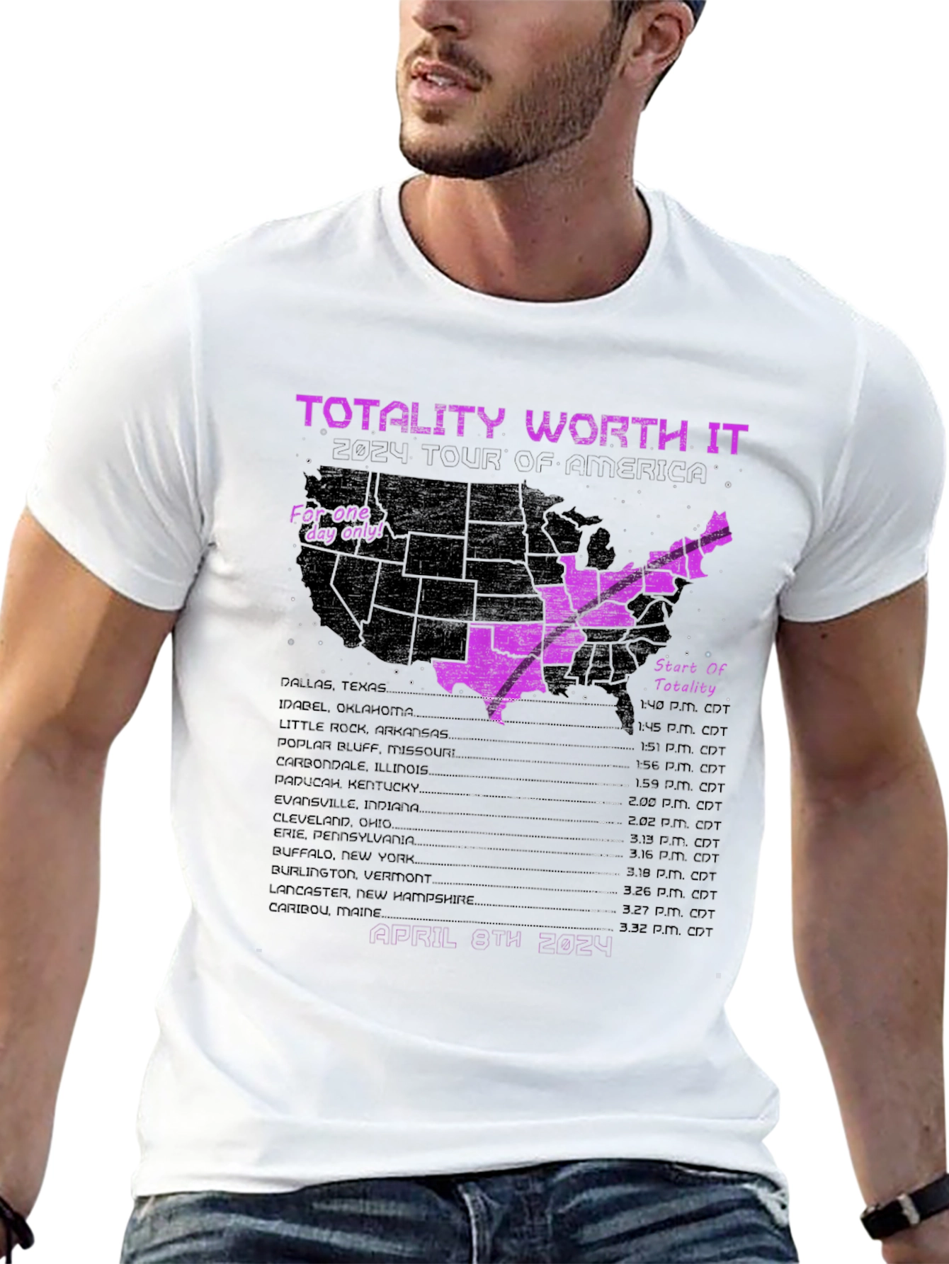 Total Solar Eclipse 2024 T-Shirt