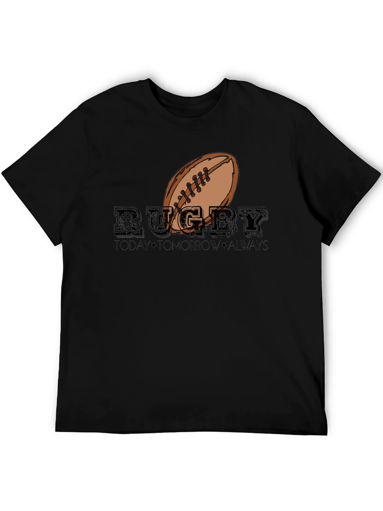 Rugby Today Tomorrow Always Graphic T-Shirt