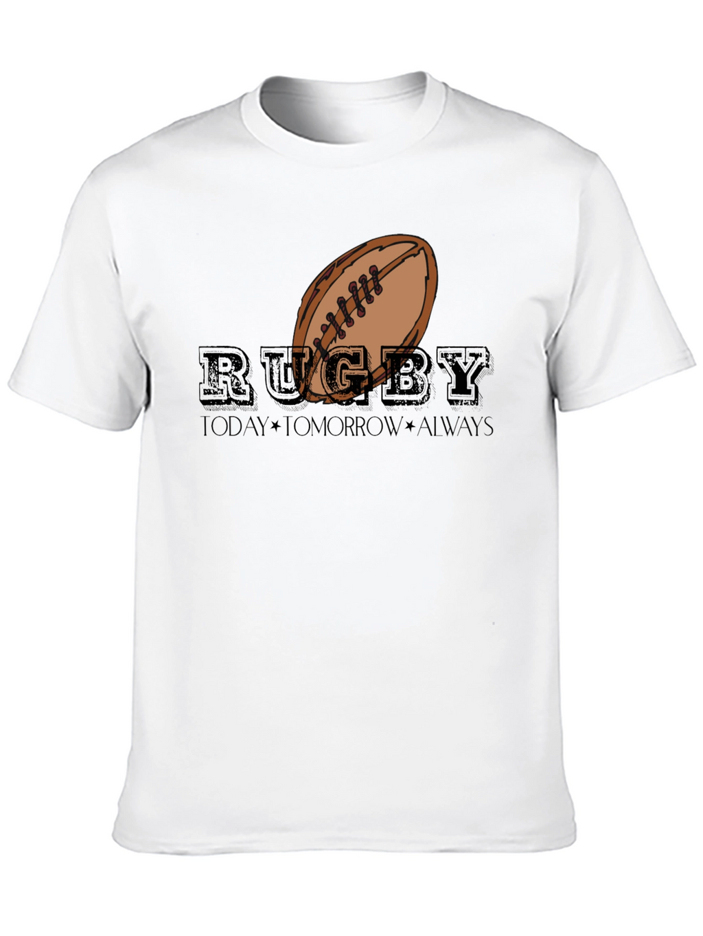 Rugby Today Tomorrow Always Graphic T-Shirt