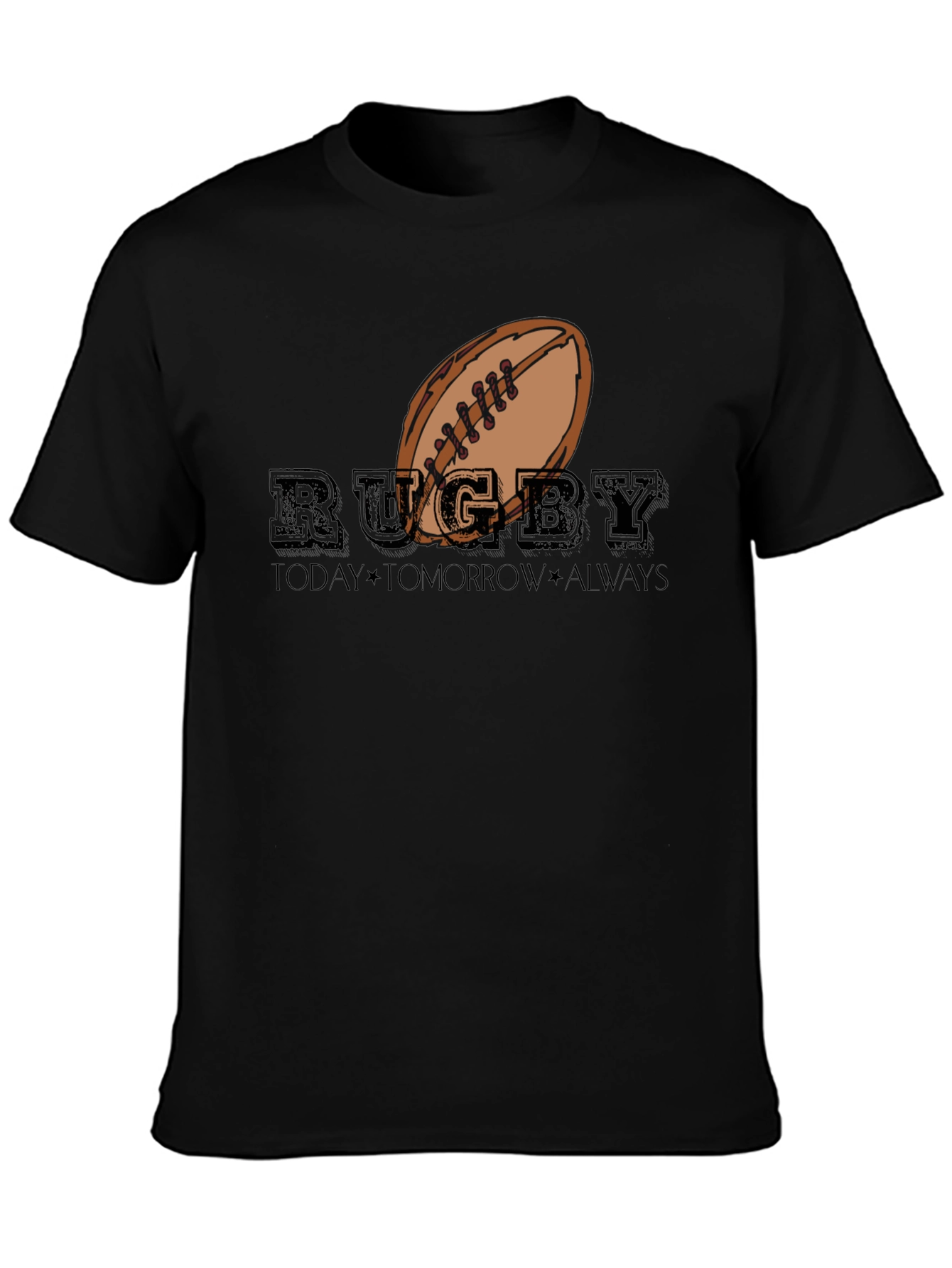 Rugby Today Tomorrow Always Graphic T-Shirt