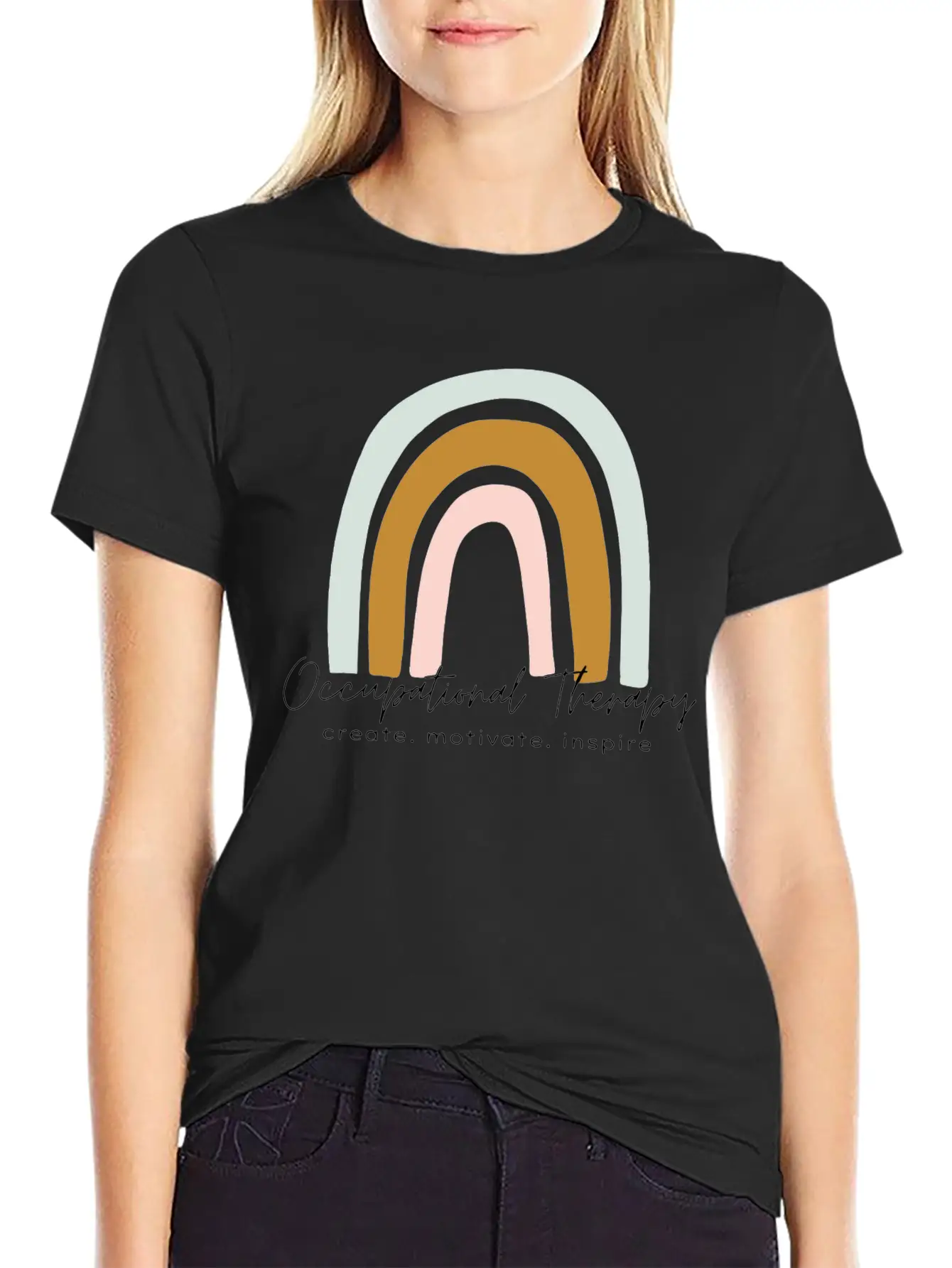Occupational Therapy Relaxed Everyday Tee – Lightweight And Durable Cotton