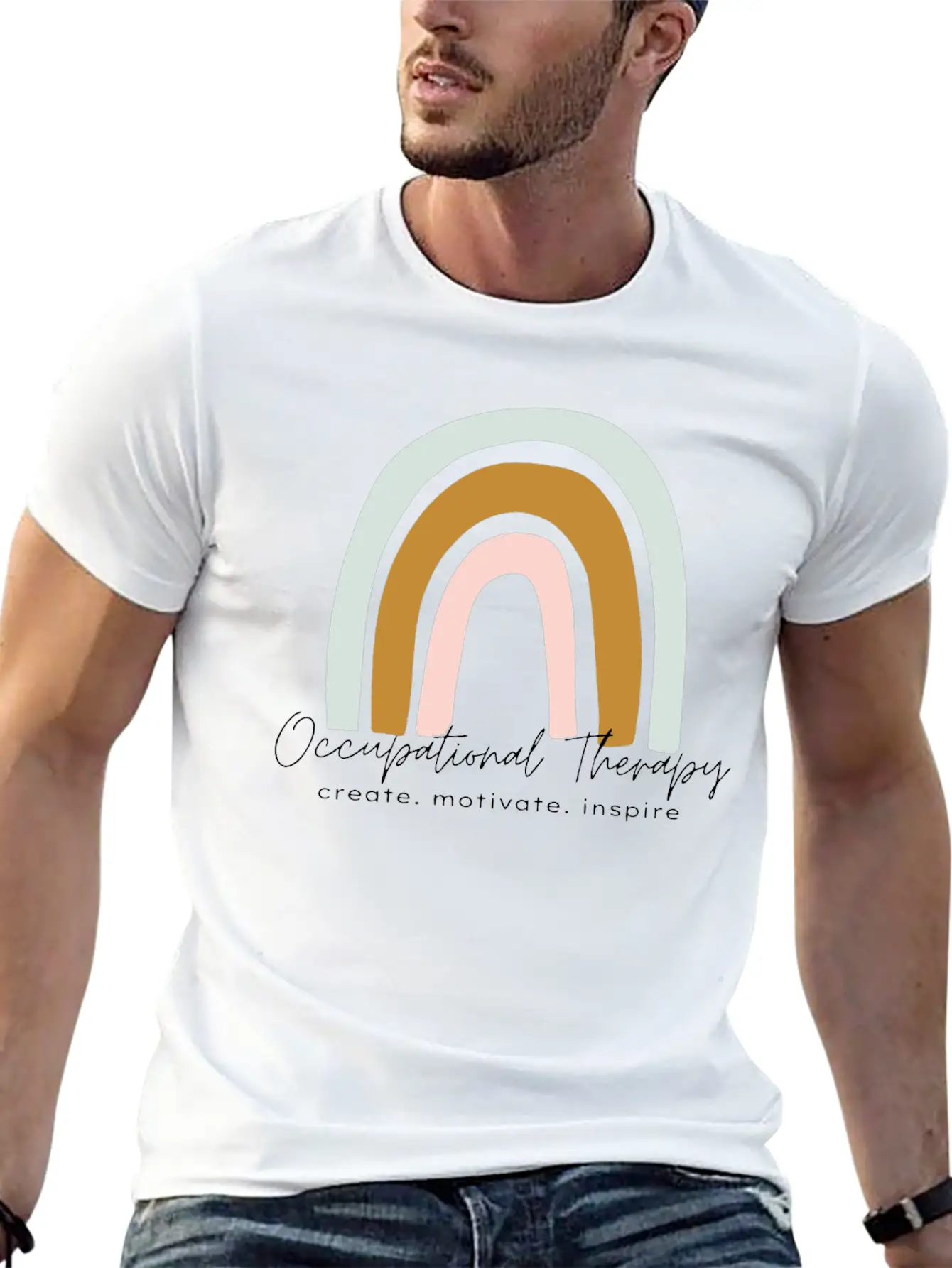 Occupational Therapy Relaxed Everyday Tee – Lightweight And Durable Cotton