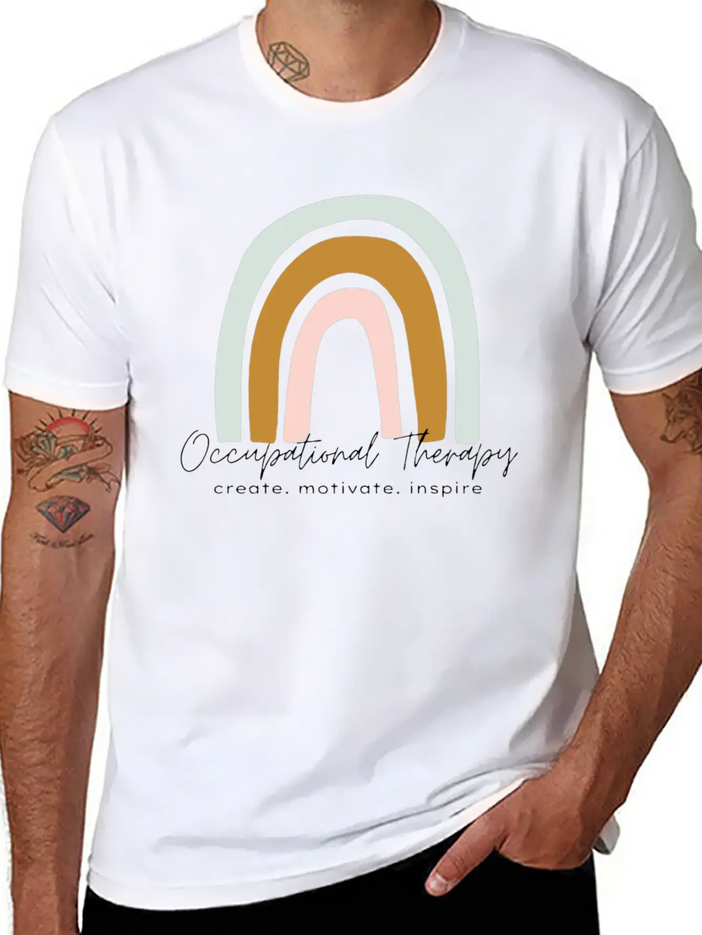 Occupational Therapy Relaxed Everyday Tee – Lightweight And Durable Cotton