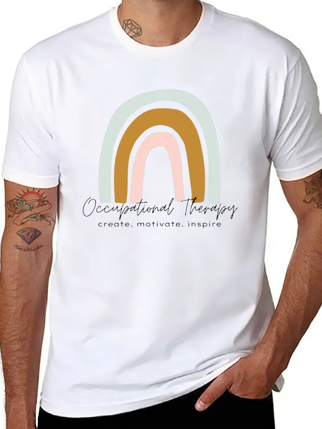 Occupational Therapy Relaxed Everyday Tee – Lightweight And Durable Cotton