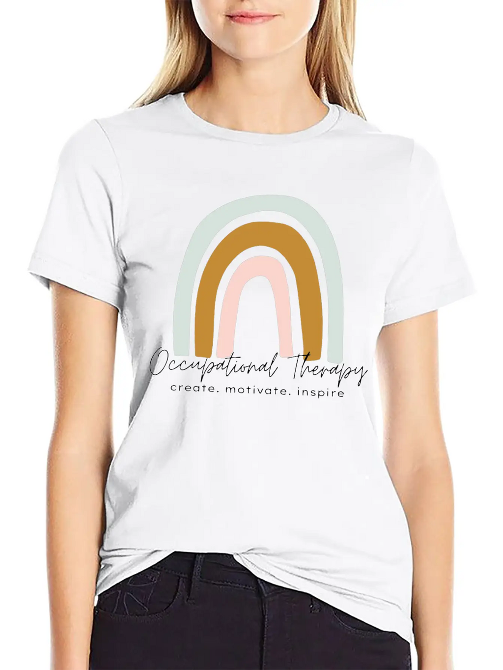 Occupational Therapy Relaxed Everyday Tee – Lightweight And Durable Cotton