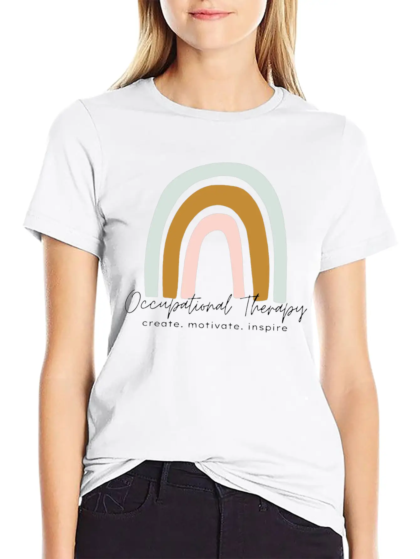 Occupational Therapy Relaxed Everyday Tee – Lightweight And Durable Cotton