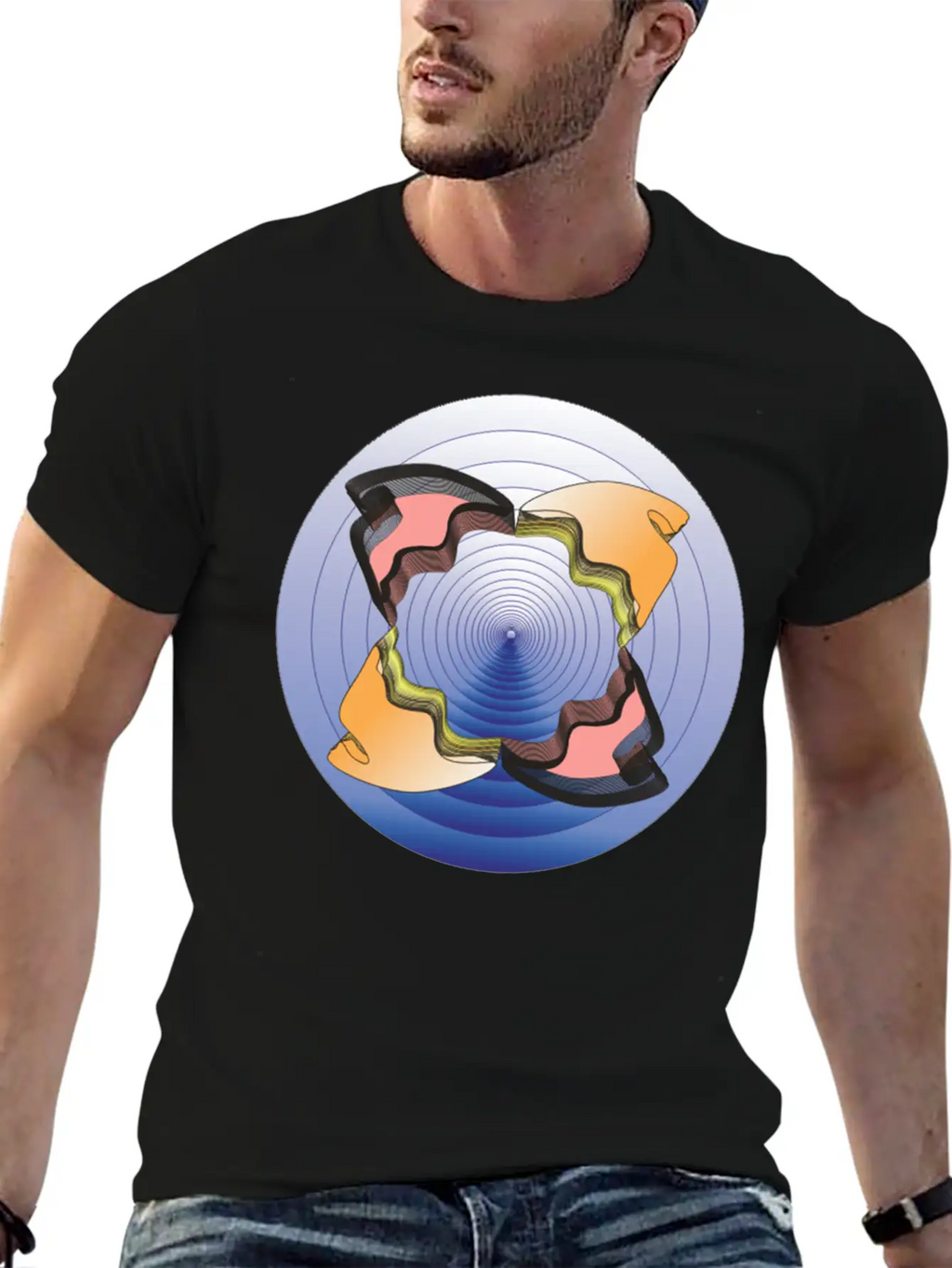 Ocean Cliff Classic Cotton Tee – Unisex Comfort For Any Season
