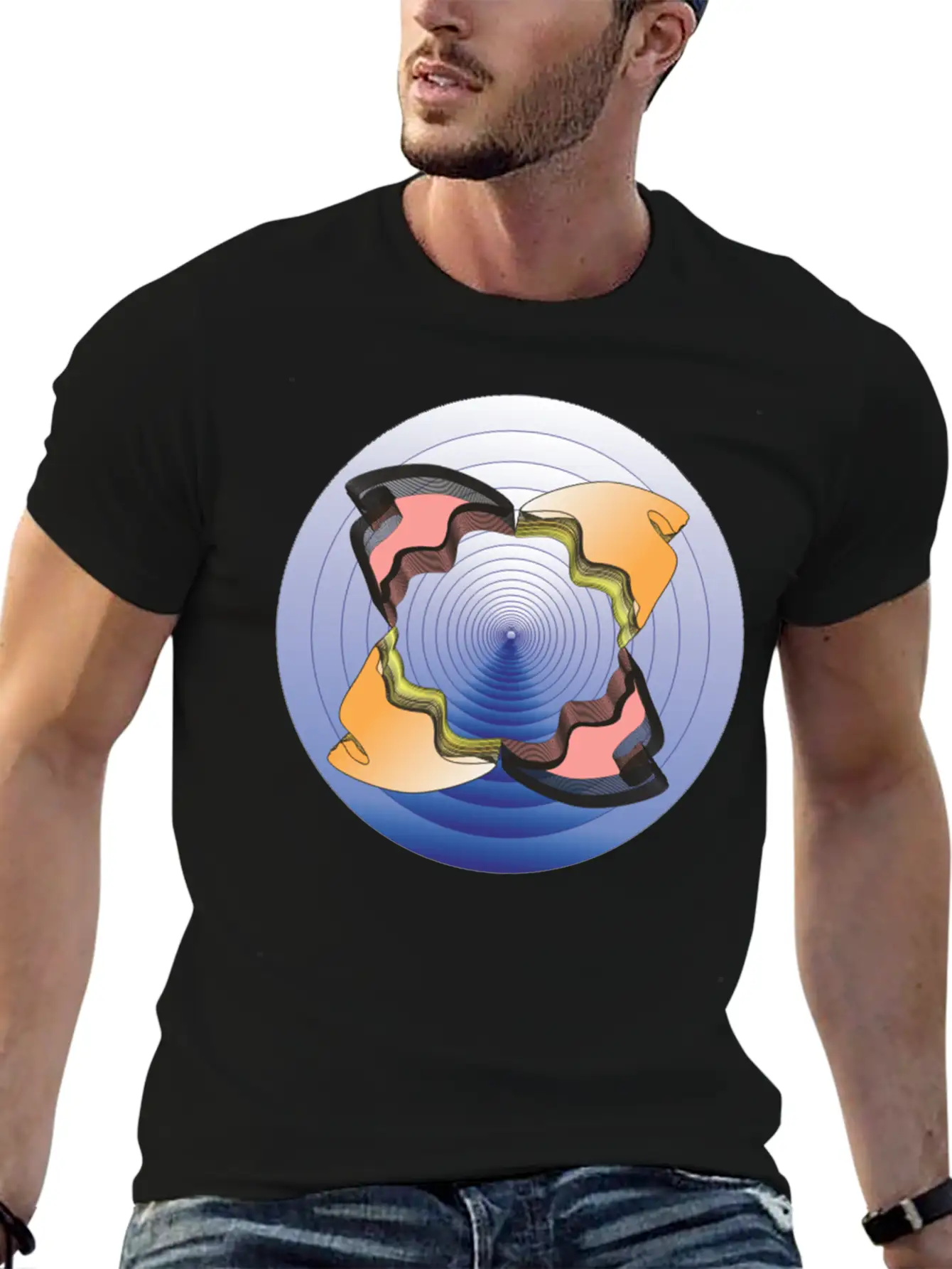 Ocean Cliff Classic Cotton Tee – Unisex Comfort For Any Season