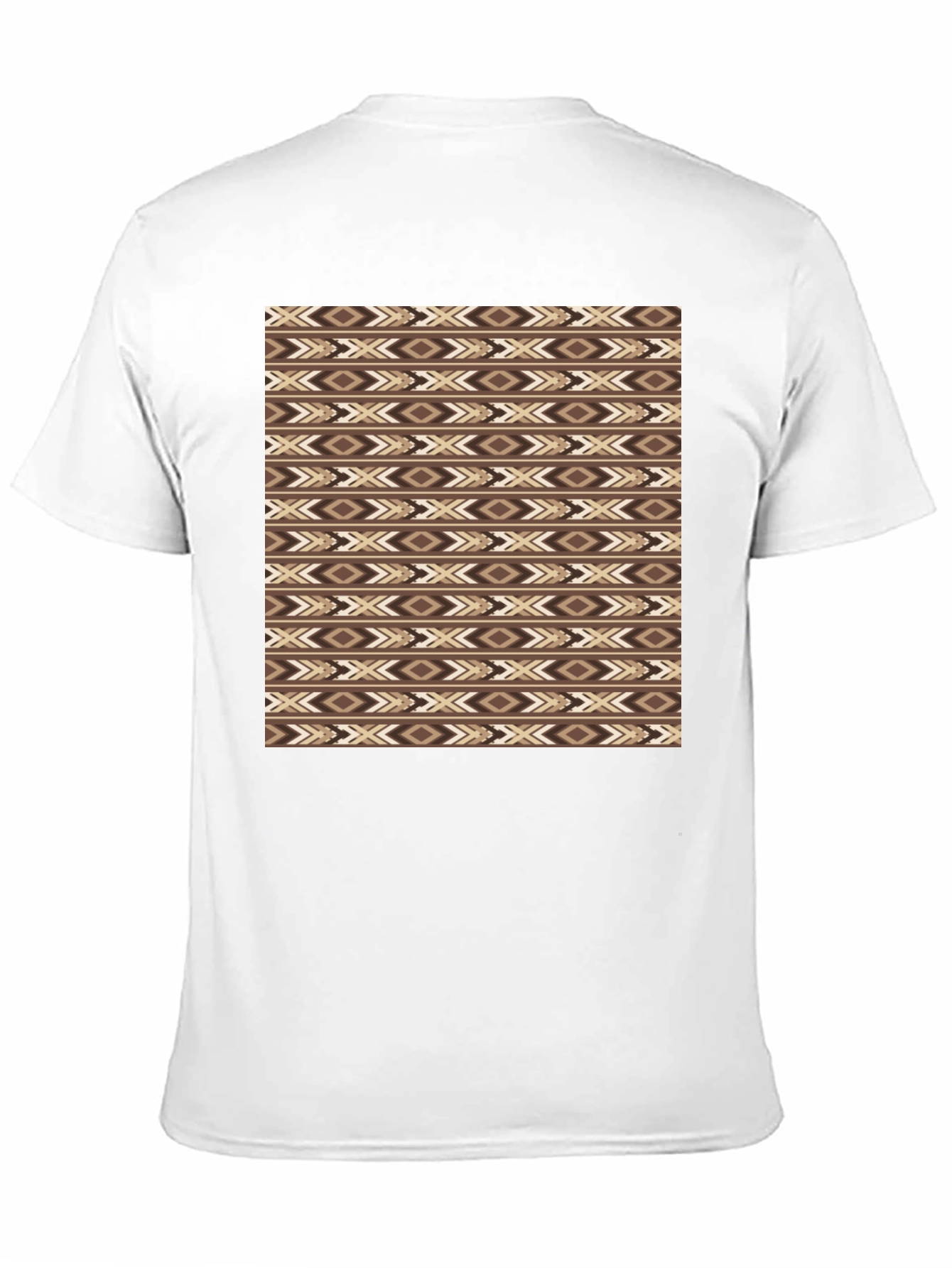 Aztec Print Black T-Shirt - Stylish Casual Wear