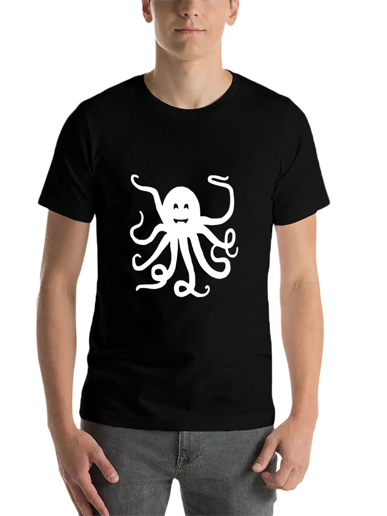 Octopus Tie Dye Festival Raver Funny Groovy Animal Unisex Casual T-Shirt – Clean Design For Daily Comfort