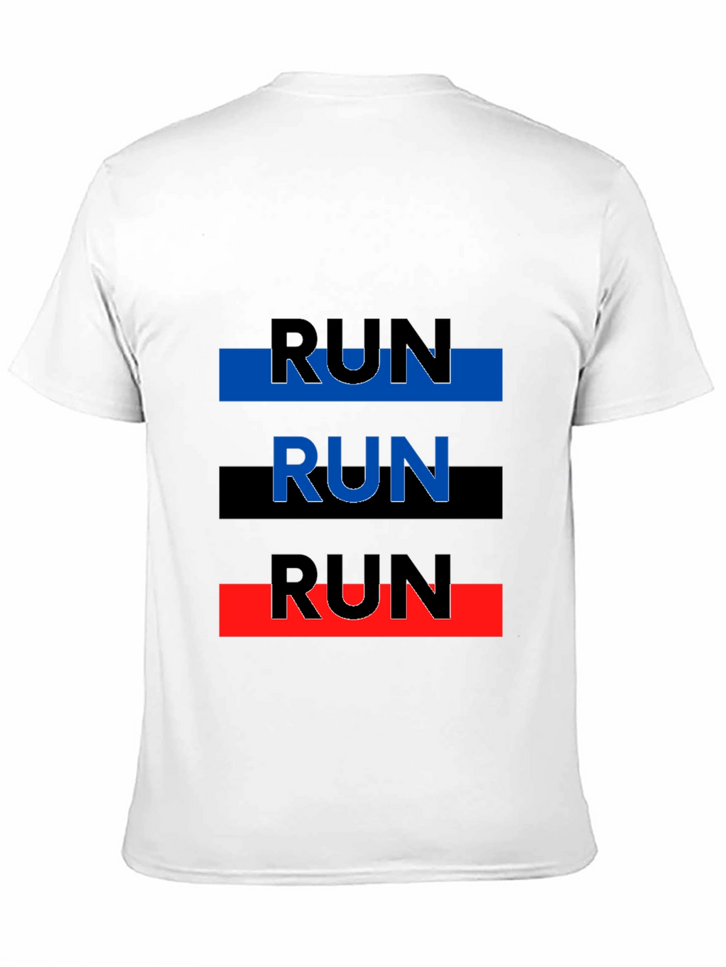 Run Graphic Tee - Modern Athleisure Shirt