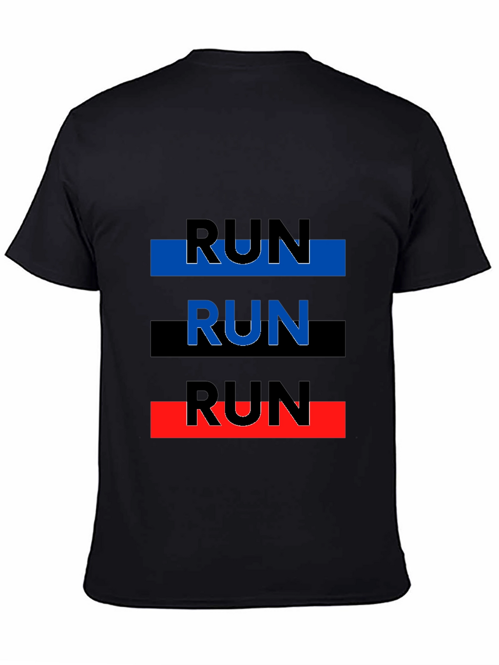 Run Graphic Tee - Modern Athleisure Shirt