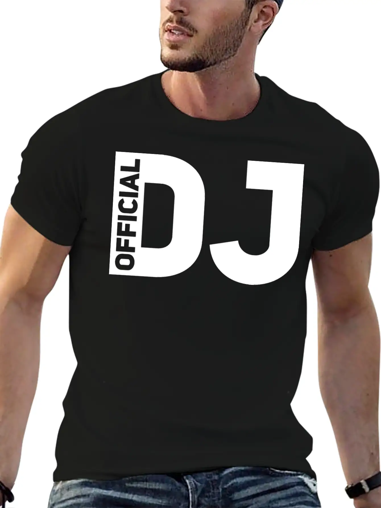 Official DJ Basic Graphic T-Shirt – Daily Comfort In Soft Cotton