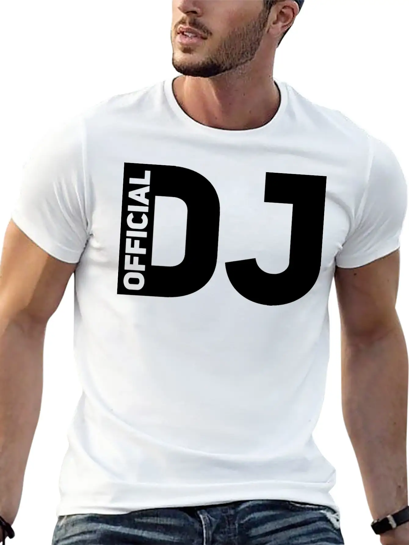 Official DJ Basic Graphic T-Shirt – Daily Comfort In Soft Cotton
