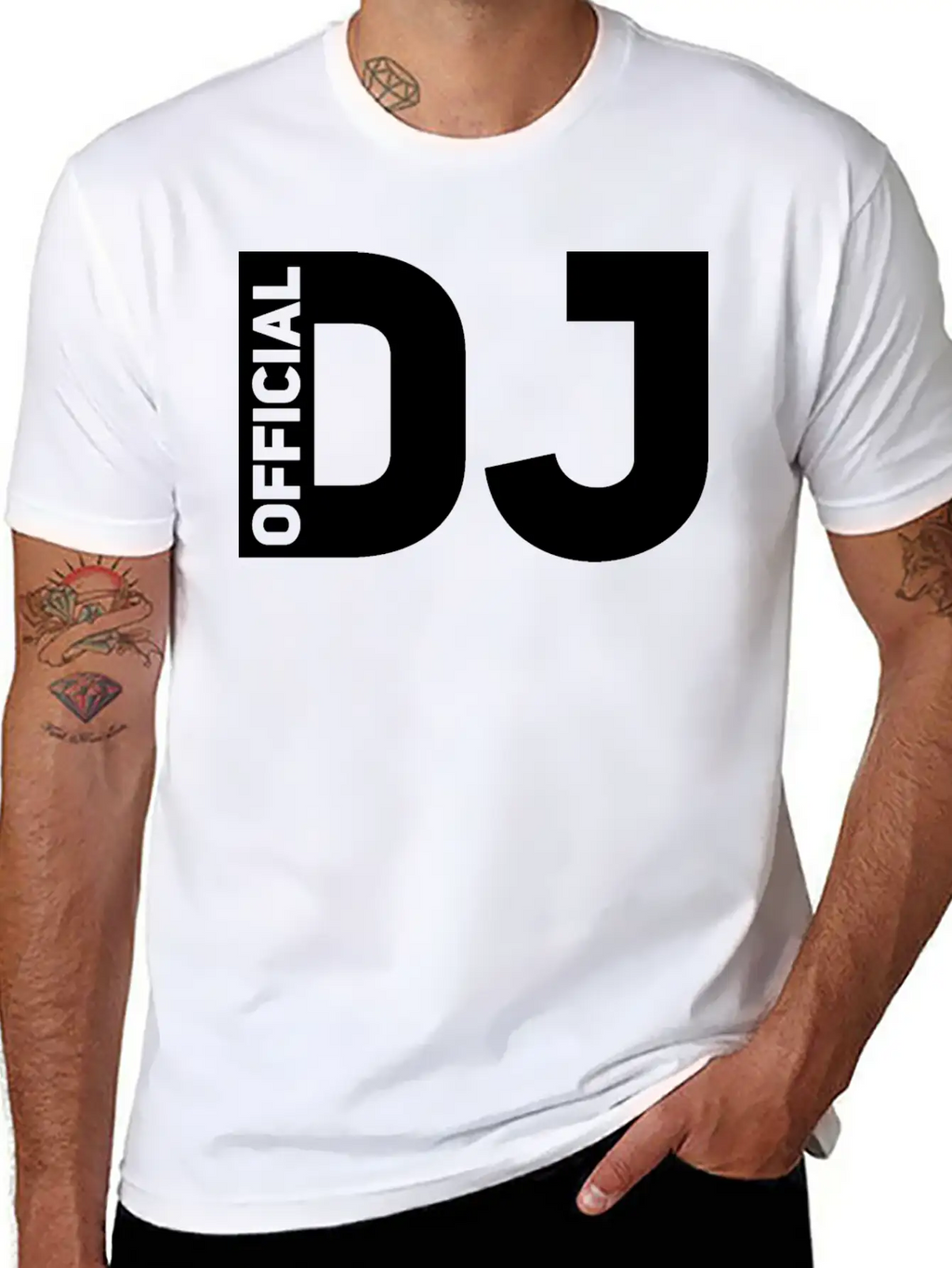 Official DJ Basic Graphic T-Shirt – Daily Comfort In Soft Cotton