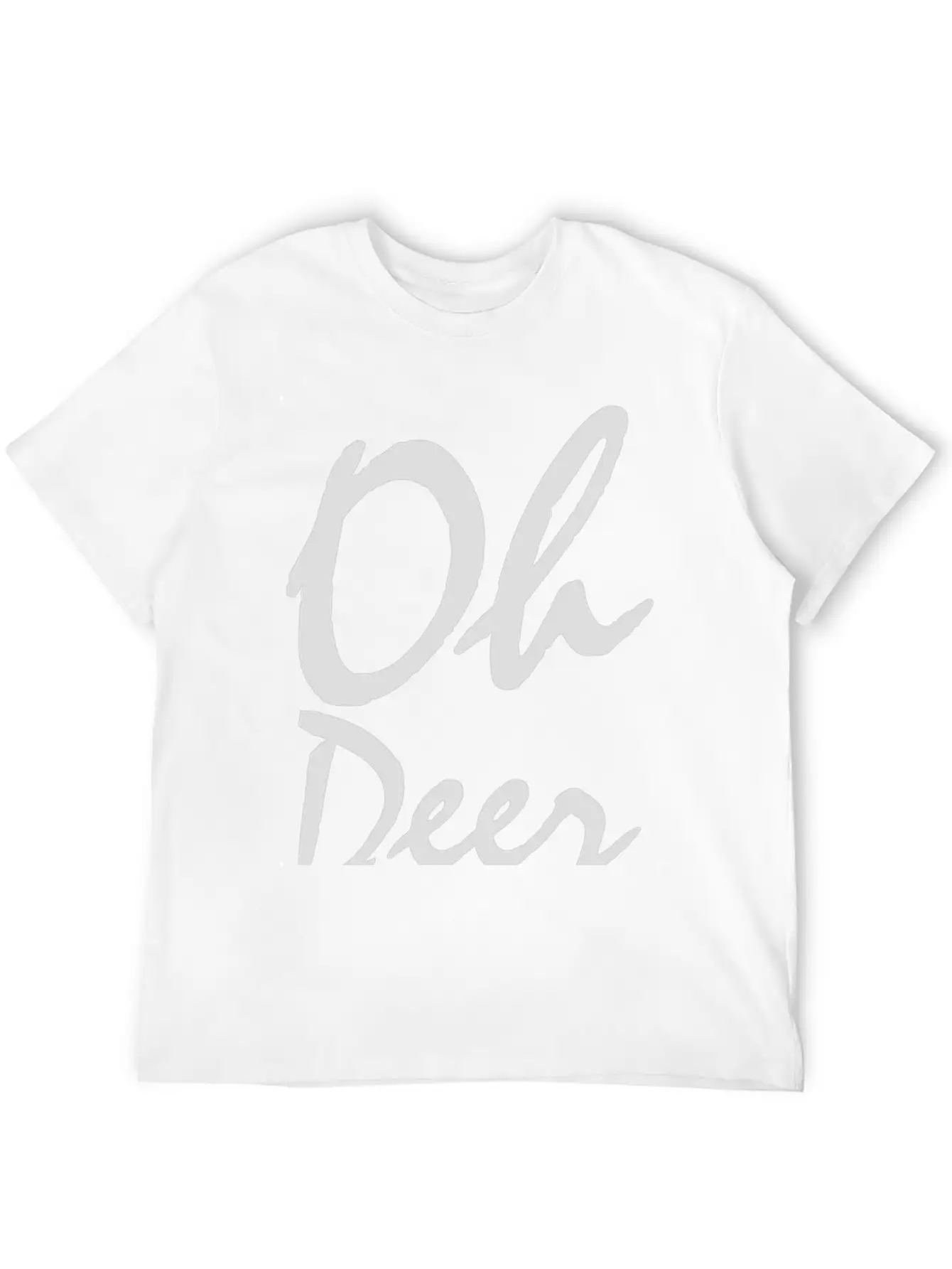 OH Deer Breathable Graphic T-Shirt – Perfect For Casual Days