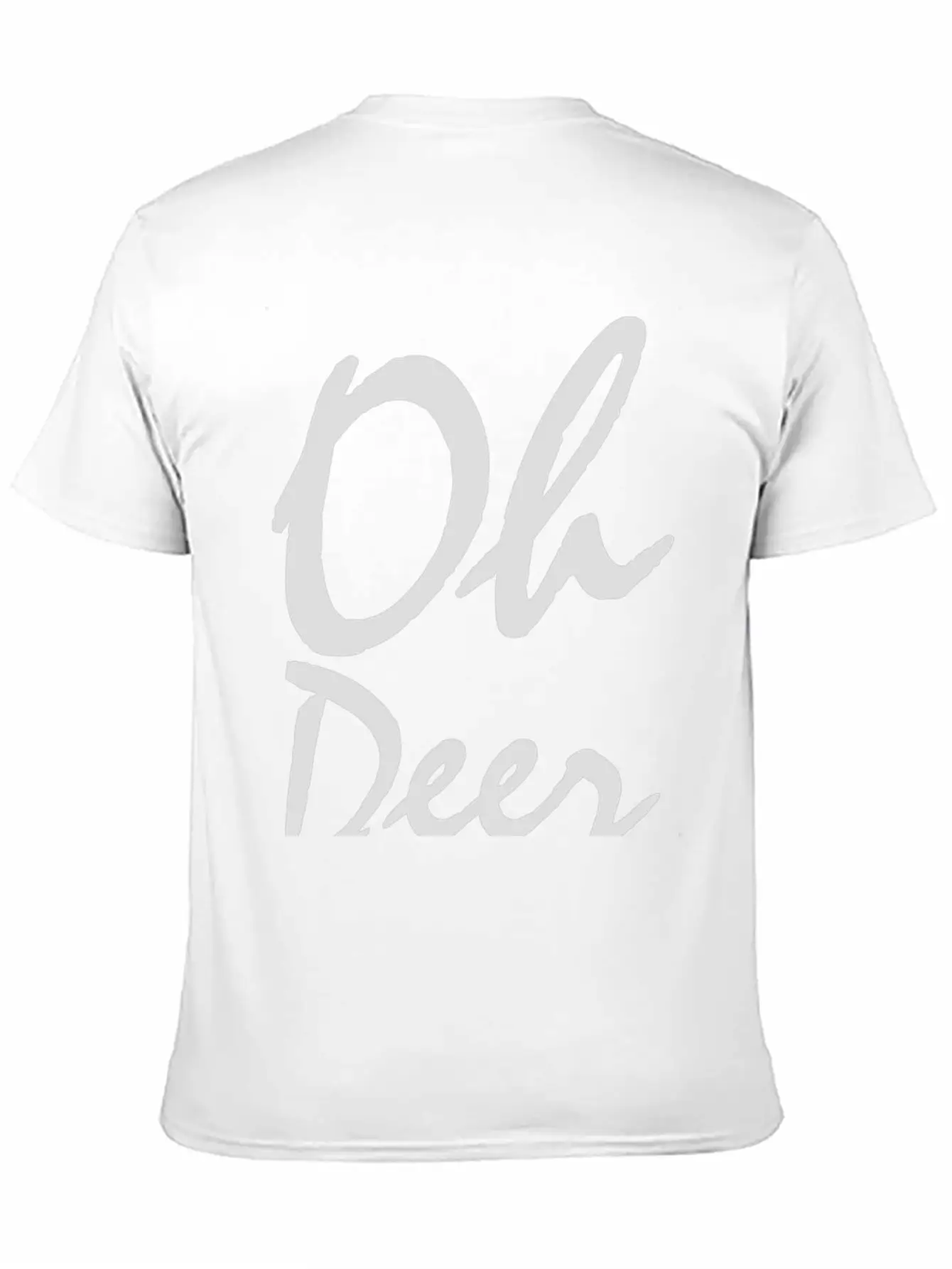 OH Deer Breathable Graphic T-Shirt – Perfect For Casual Days