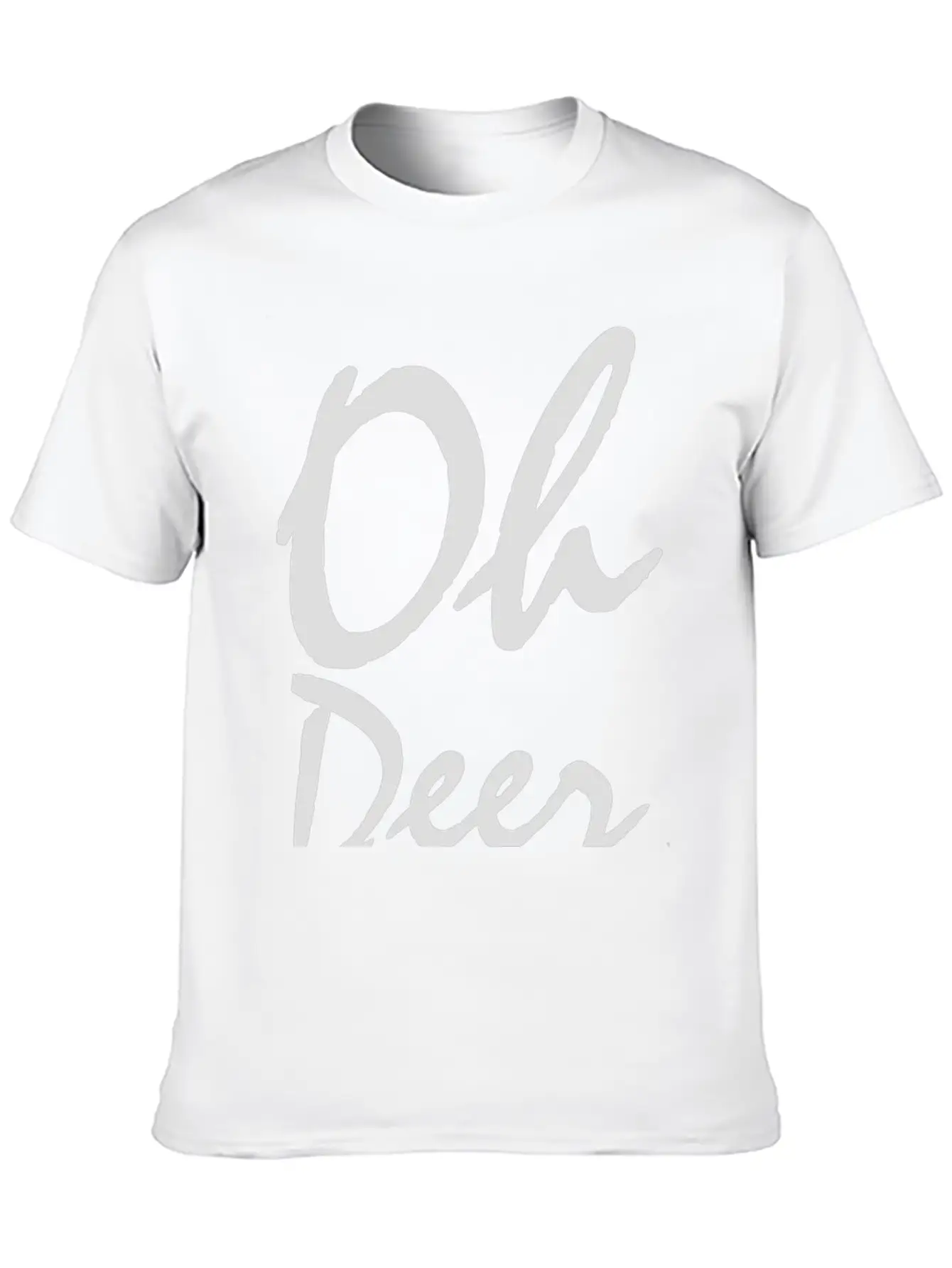OH Deer Breathable Graphic T-Shirt – Perfect For Casual Days