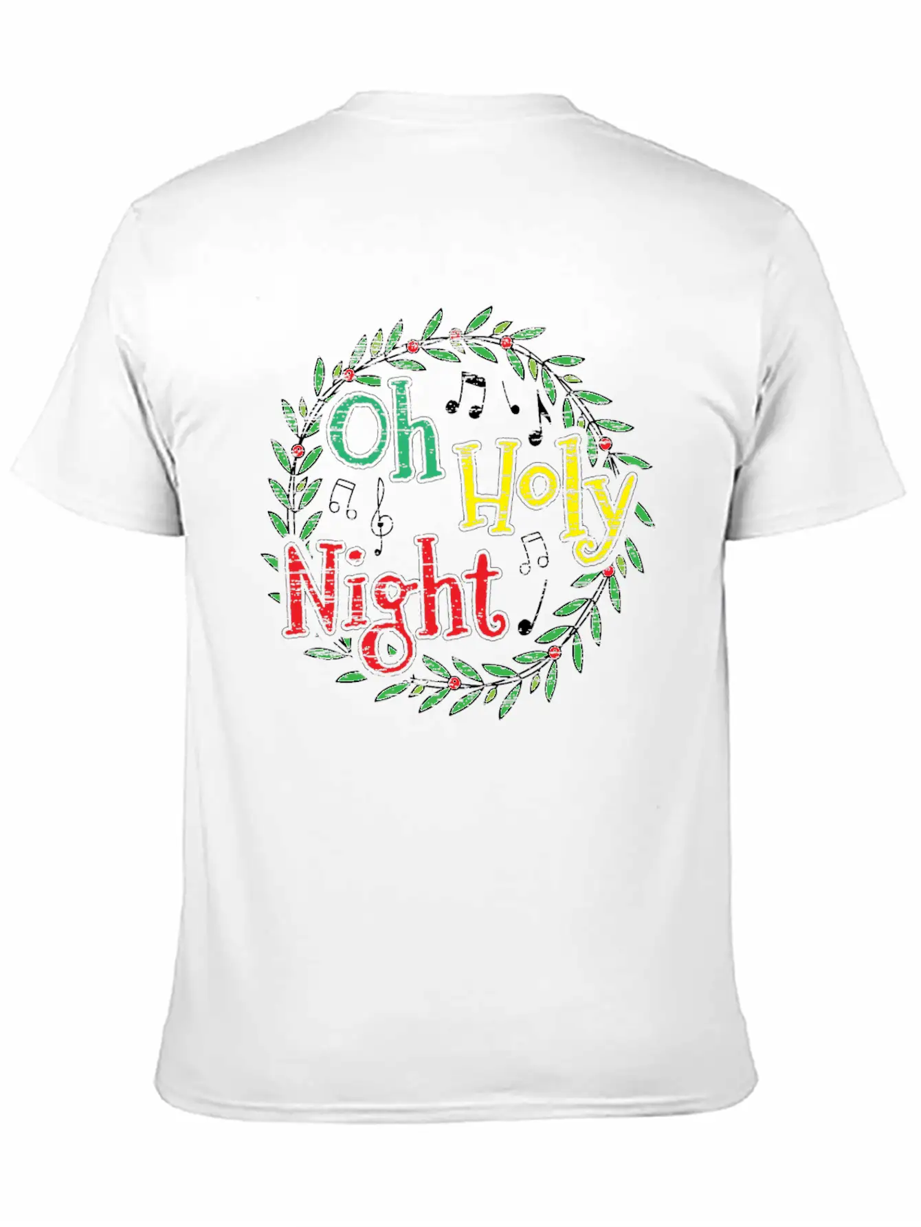Oh Holy Night Christmas Song Xmas Classic Cotton Tee – Unisex Comfort For Any Season