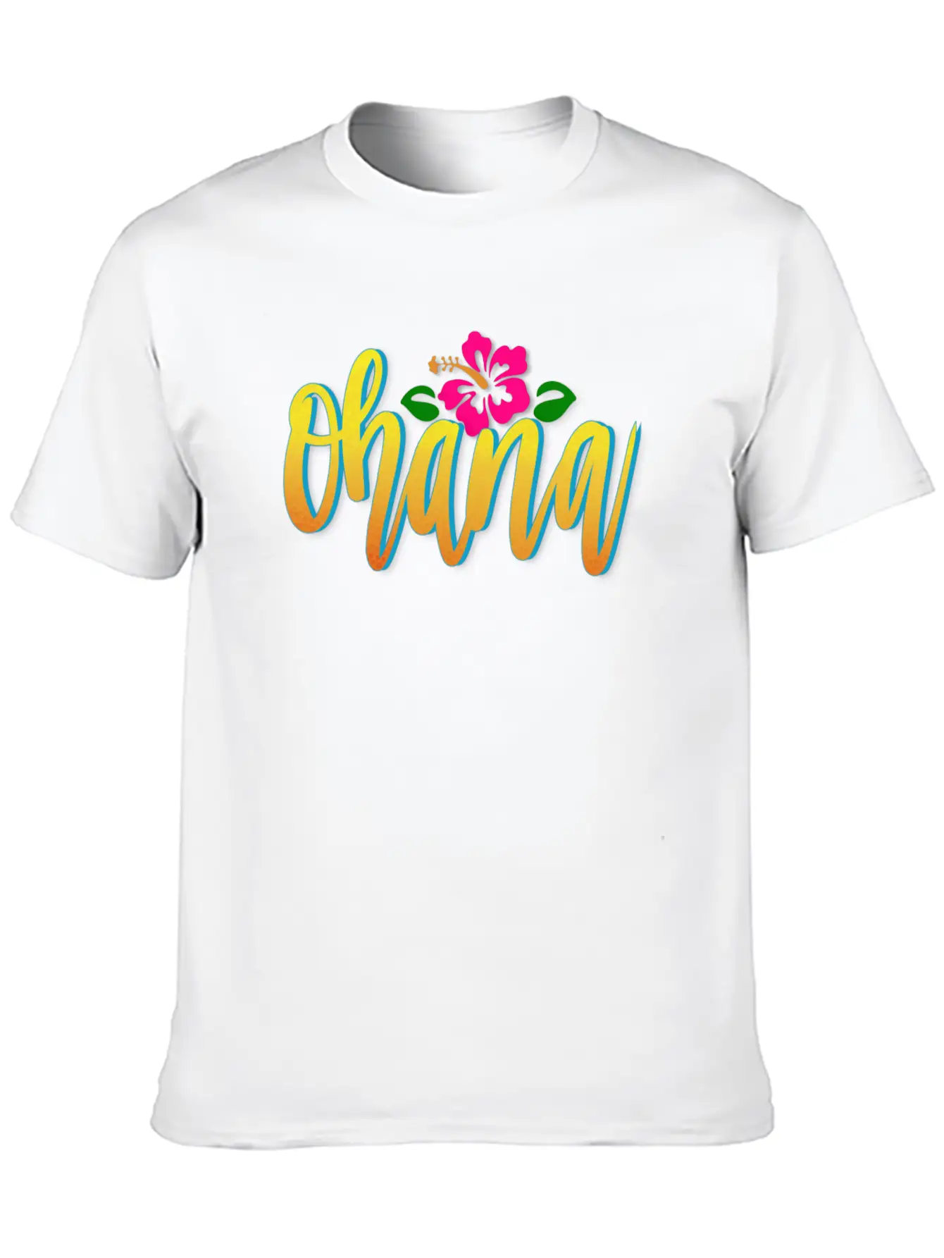 OHANA Breathable Graphic T-Shirt – Perfect For Casual Days