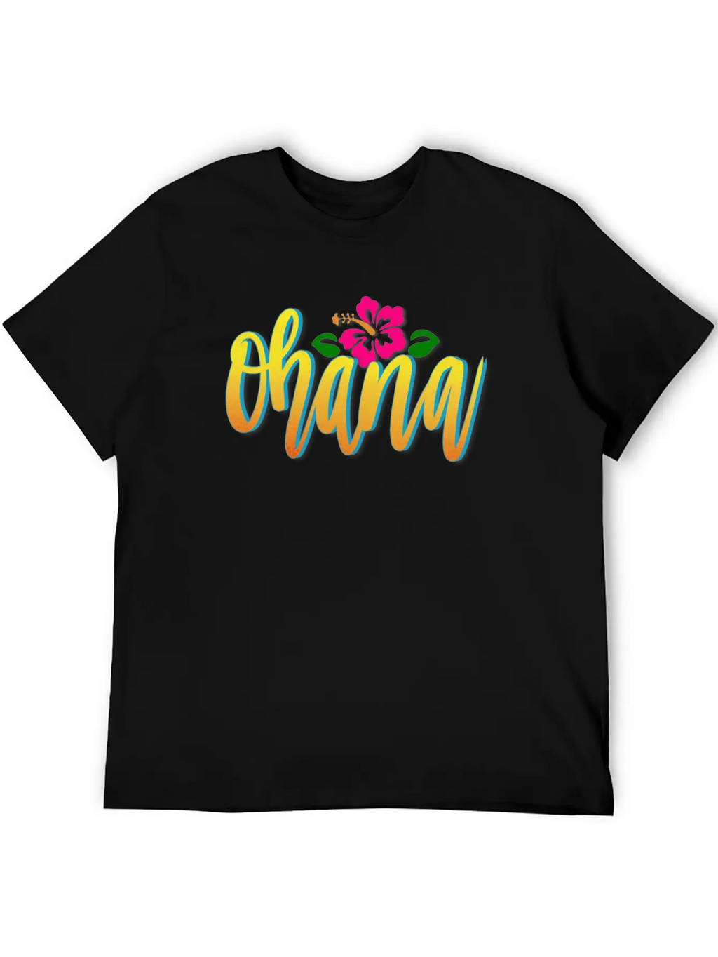 OHANA Breathable Graphic T-Shirt – Perfect For Casual Days
