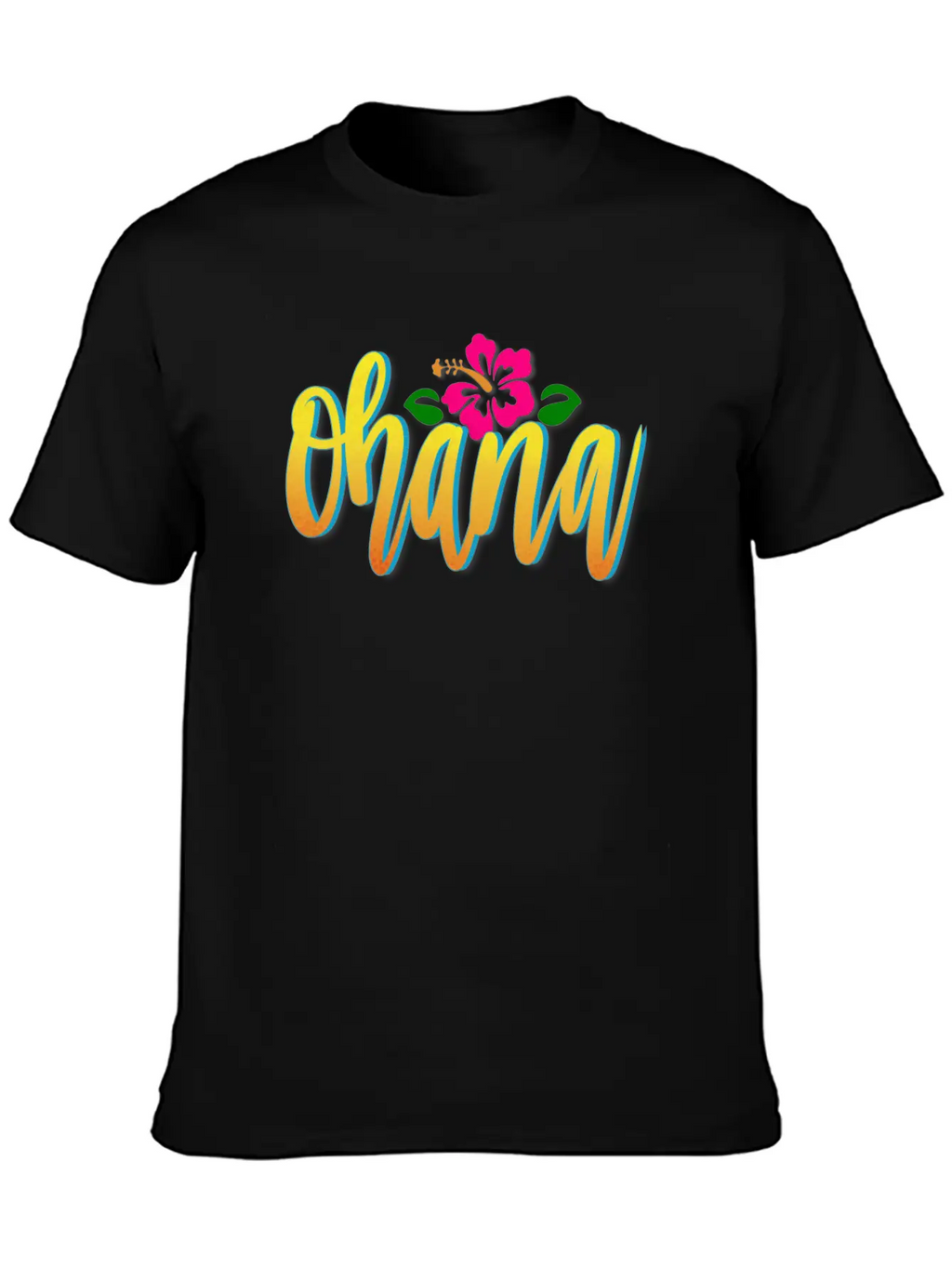OHANA Breathable Graphic T-Shirt – Perfect For Casual Days