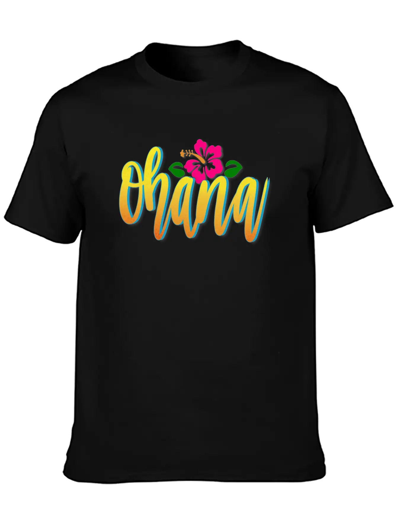 OHANA Breathable Graphic T-Shirt – Perfect For Casual Days