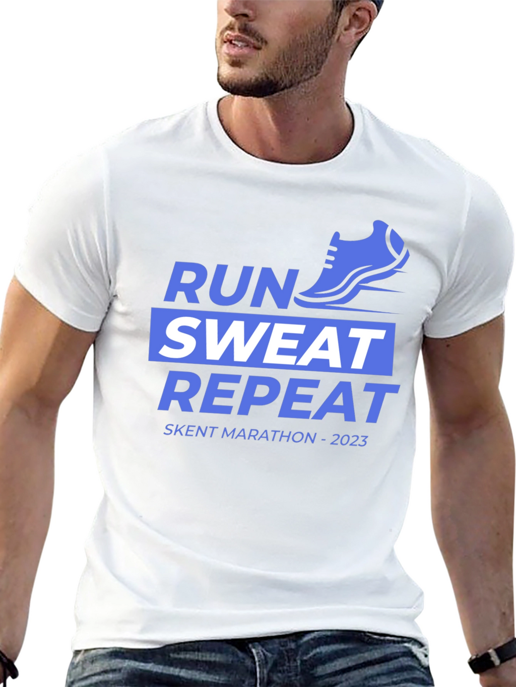 Run Sweat Repeat Marathon T-Shirt