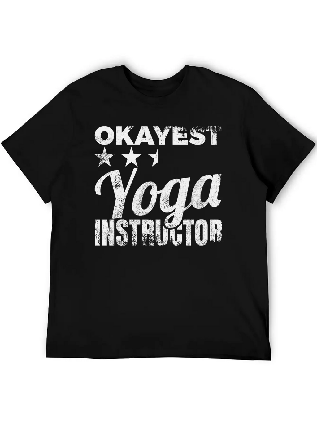 Okayest Yoga Teacher Timeless Short Sleeve Tee – Comfy And Minimalist Design
