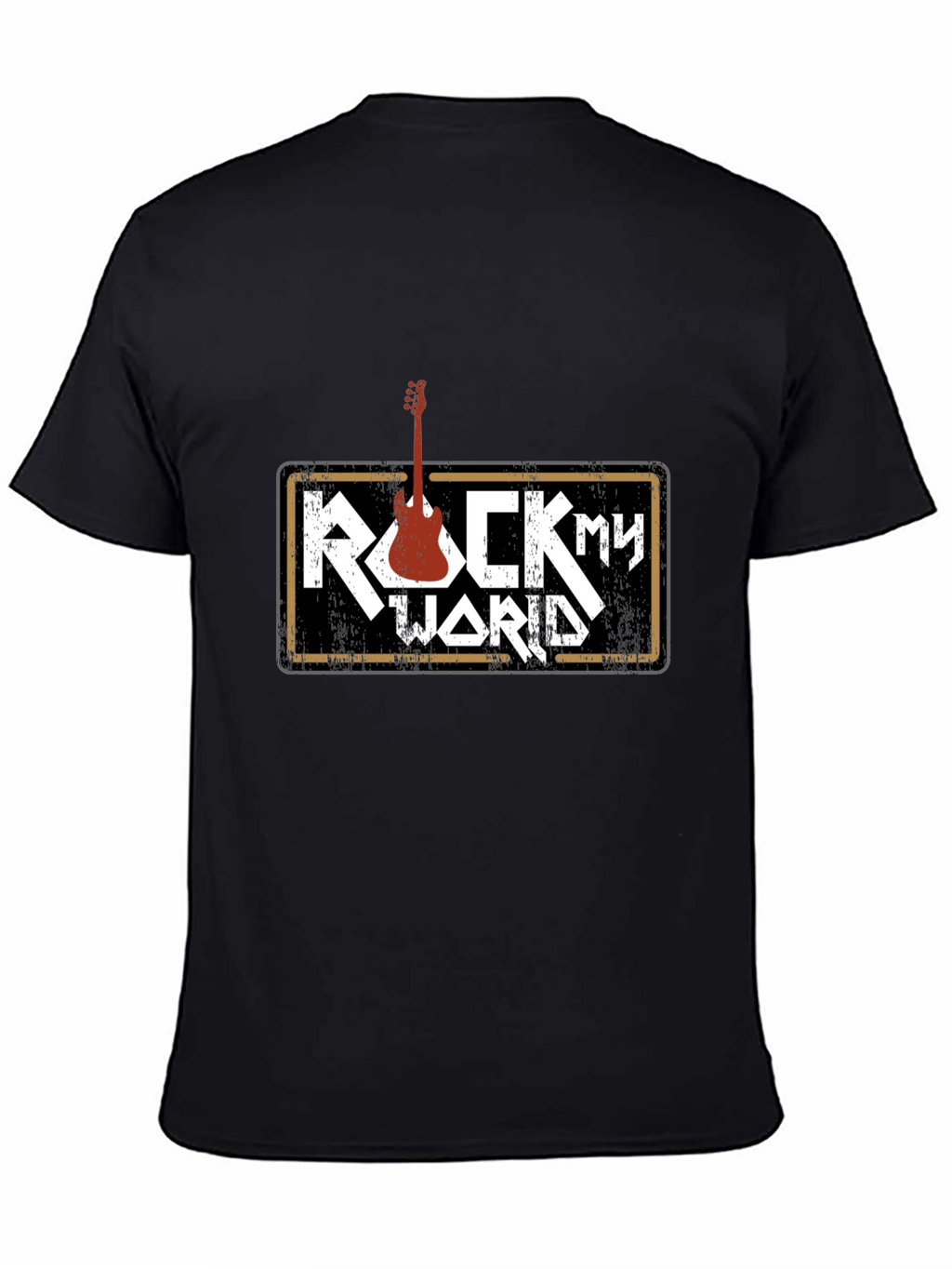 Rock My World Graphic Tee - Music T-Shirt