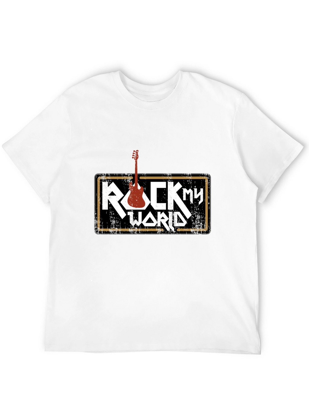 Rock My World Graphic Tee - Music T-Shirt