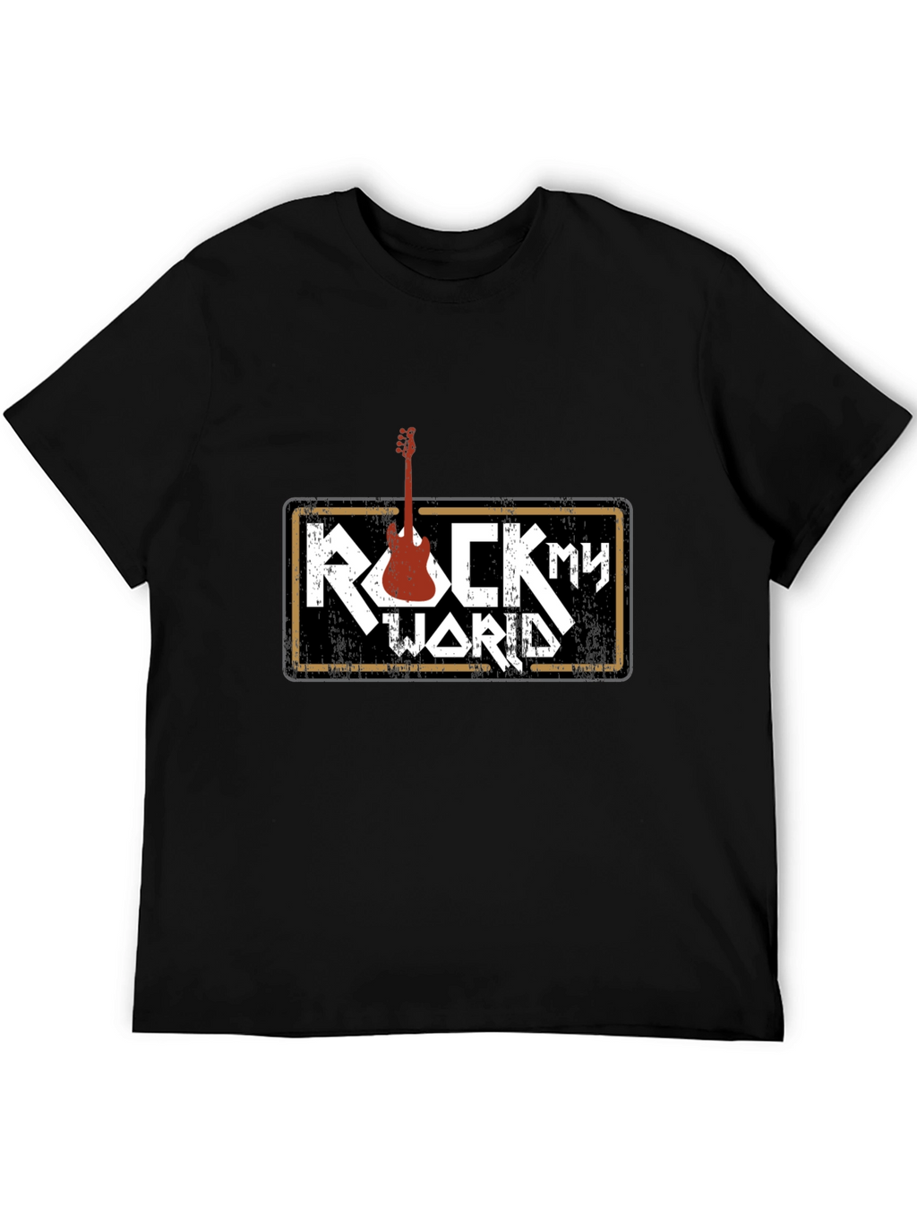 Rock My World Graphic Tee - Music T-Shirt