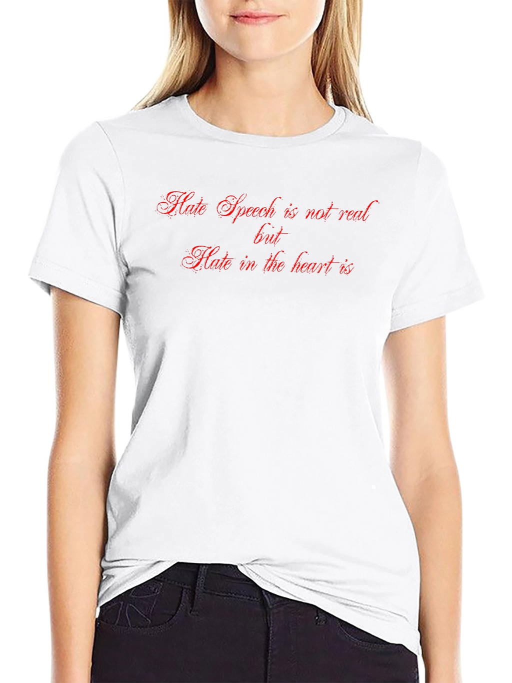 Hate in the Heart Black T-Shirt