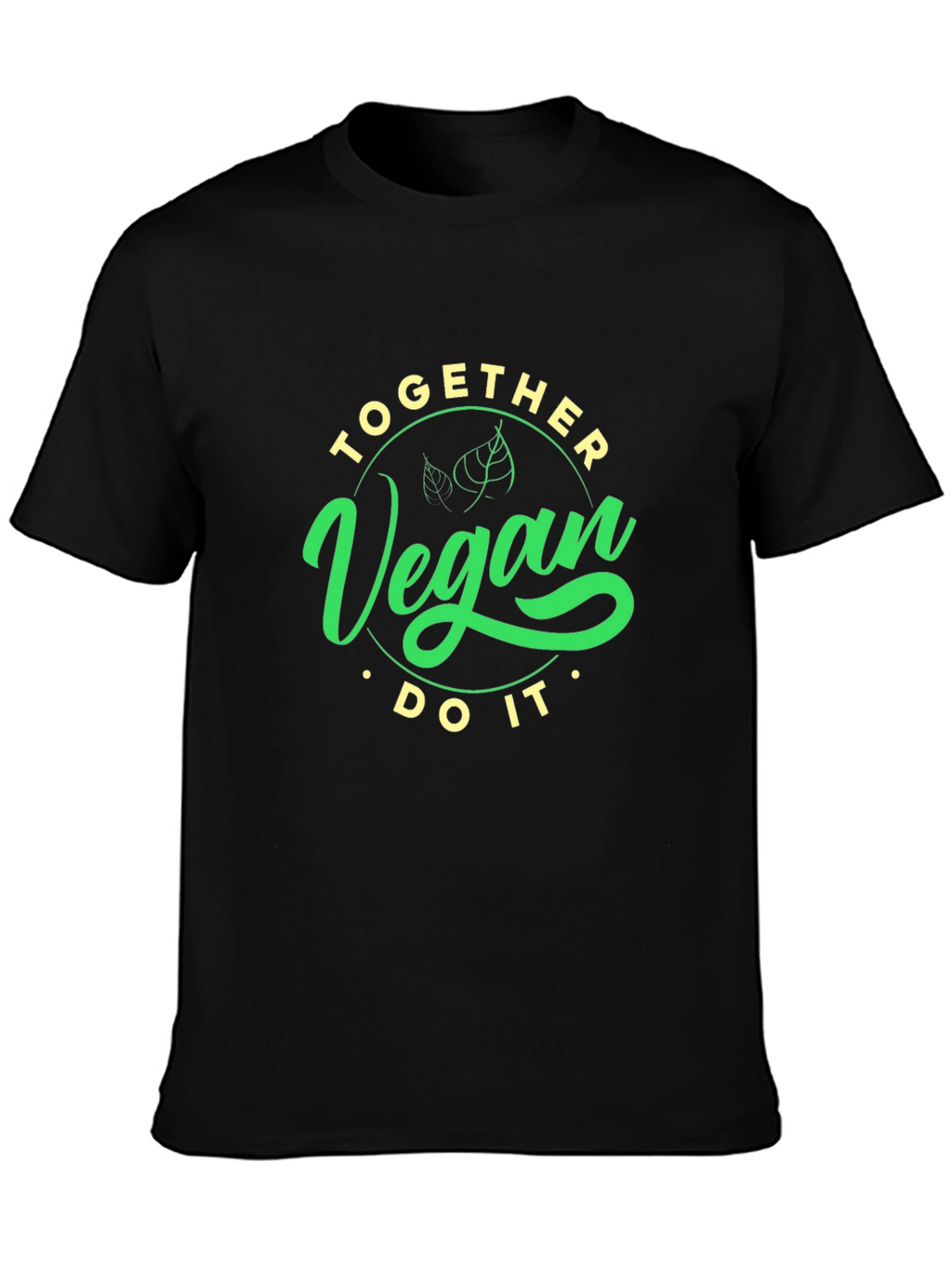 Vegan Do It T-Shirt - Black
