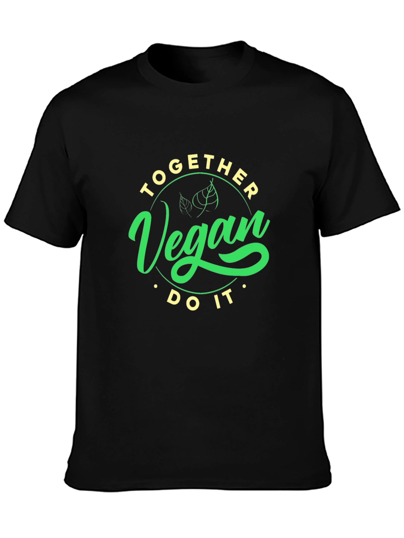Vegan Do It T-Shirt - Black
