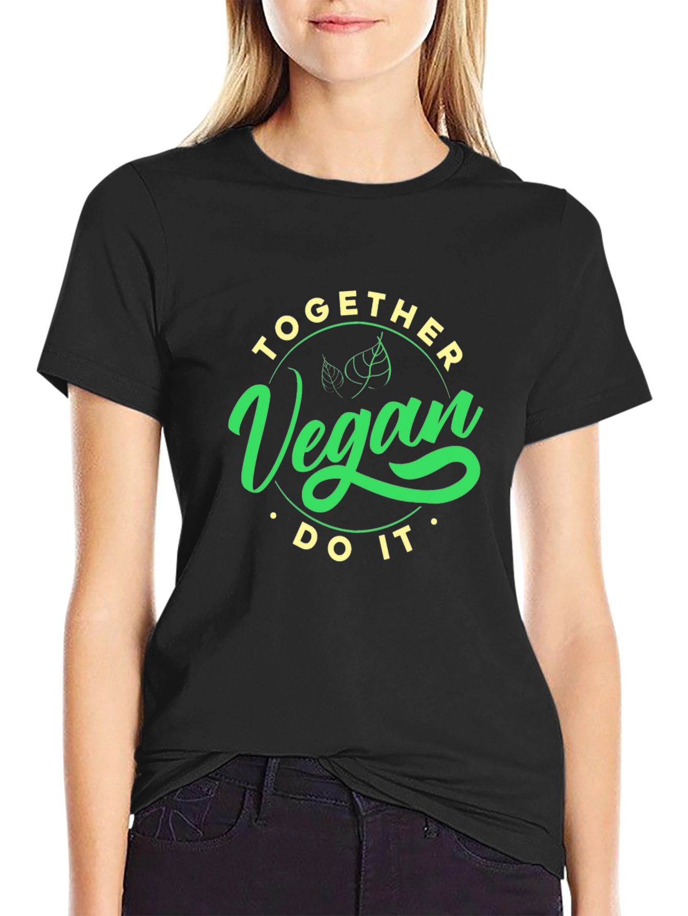 Vegan Do It T-Shirt - Black