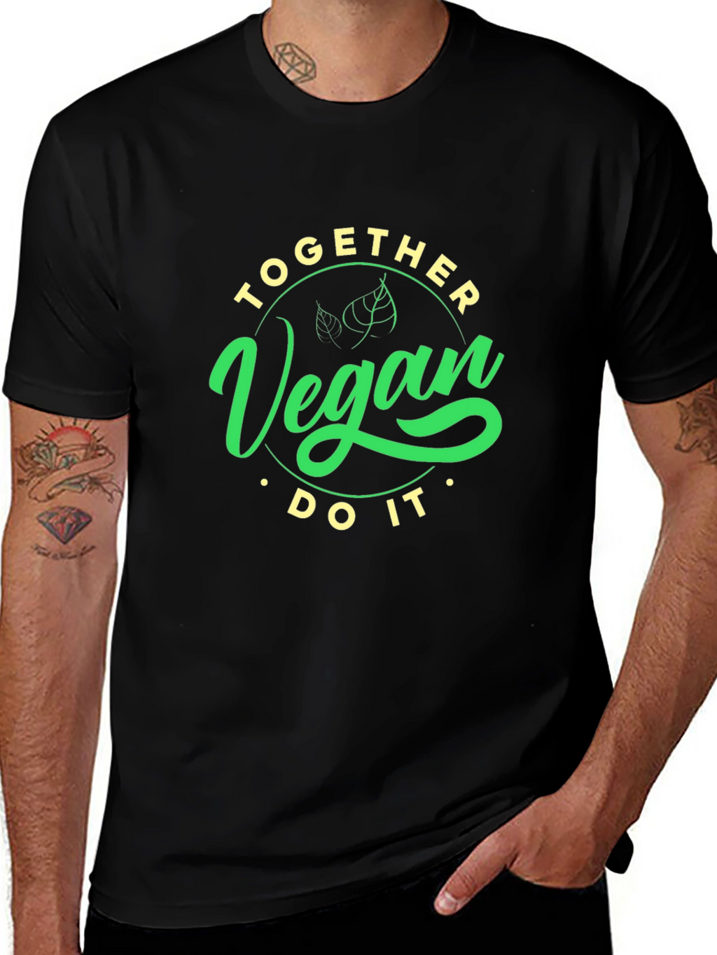 Vegan Do It T-Shirt - Black
