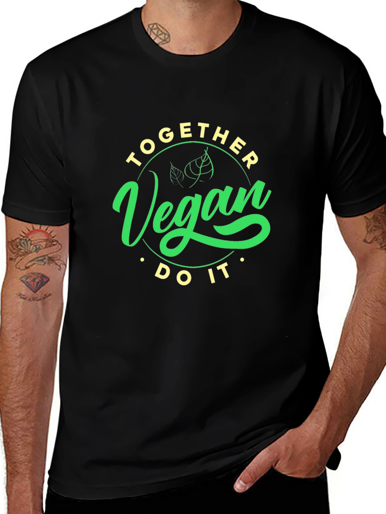 Vegan Do It T-Shirt - Black
