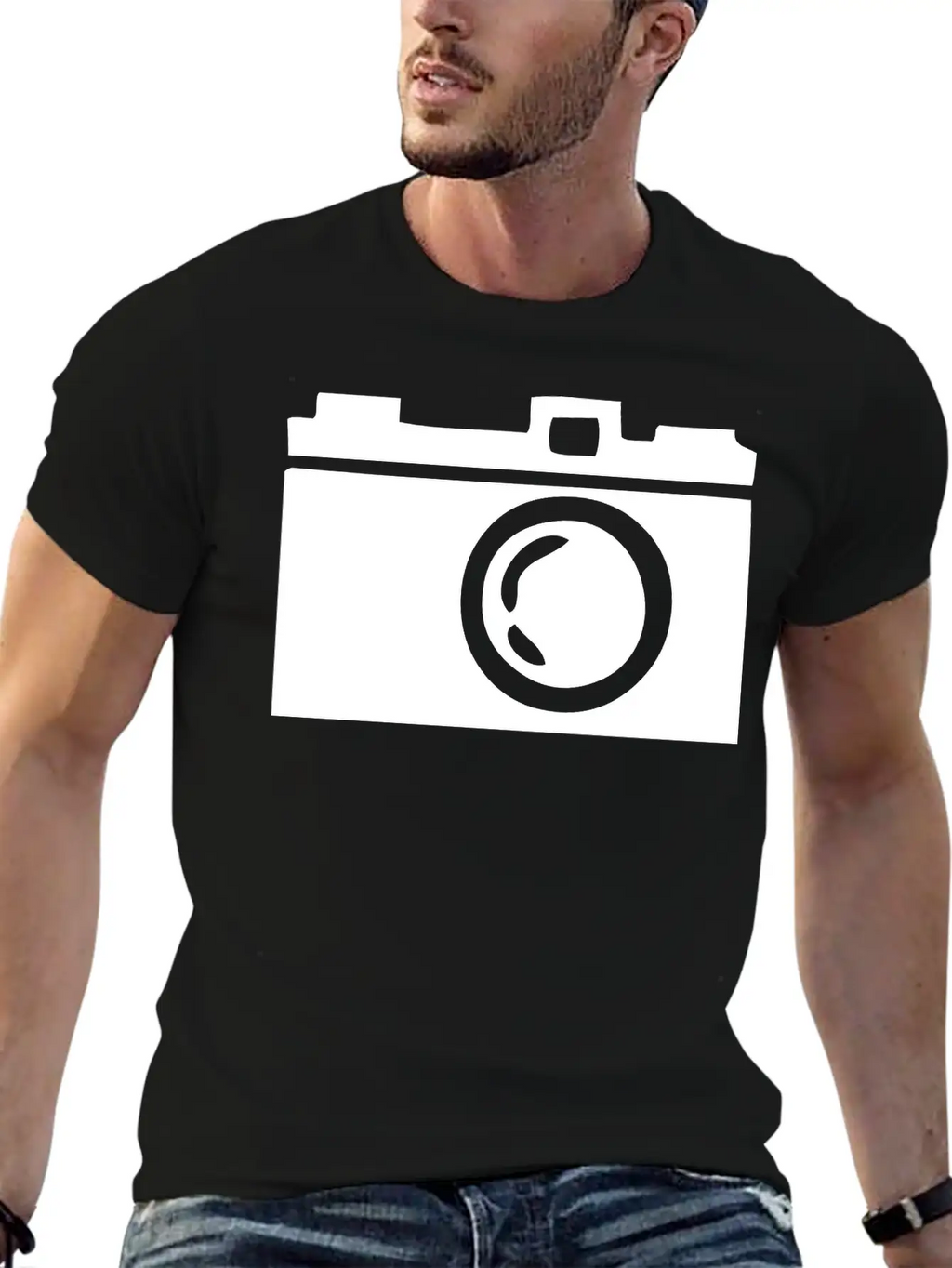 Old Camera Stylish Everyday T-Shirt – Unisex Basic Cotton Tee