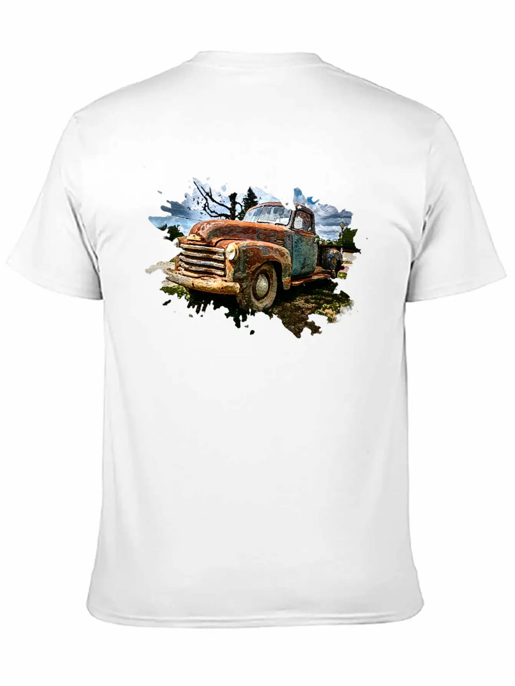 Old Pickup Truck Stylish Everyday T-Shirt – Unisex Basic Cotton Tee