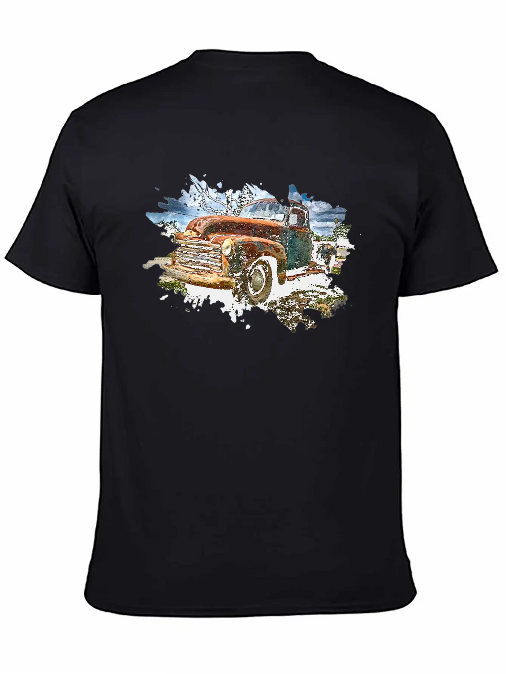 Old Pickup Truck Stylish Everyday T-Shirt – Unisex Basic Cotton Tee