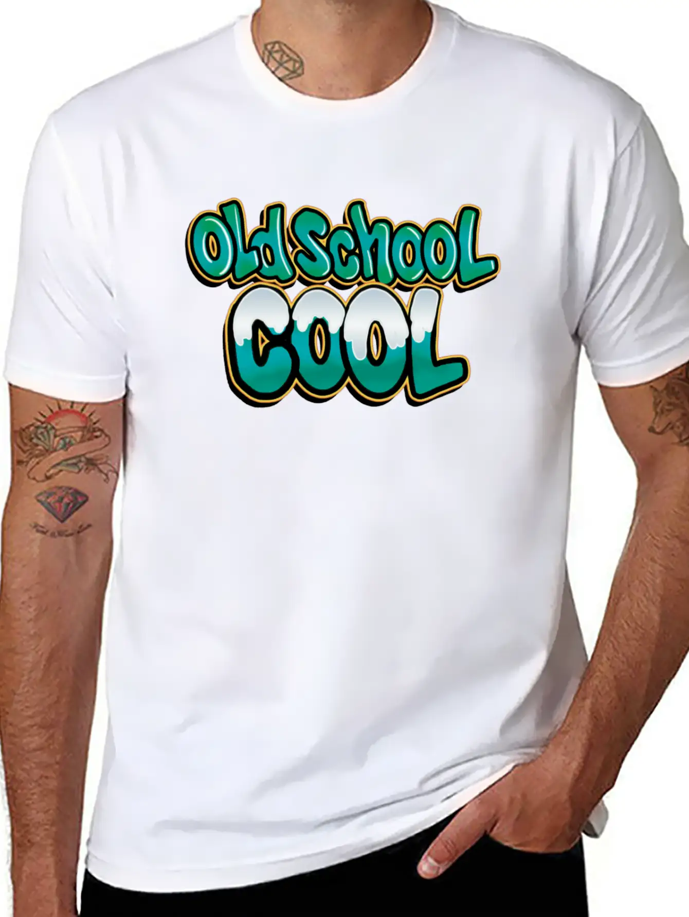 Old School Cool - Crazy Cool Kids Designs Classic Cotton Tee – Unisex Comfort For Any Season