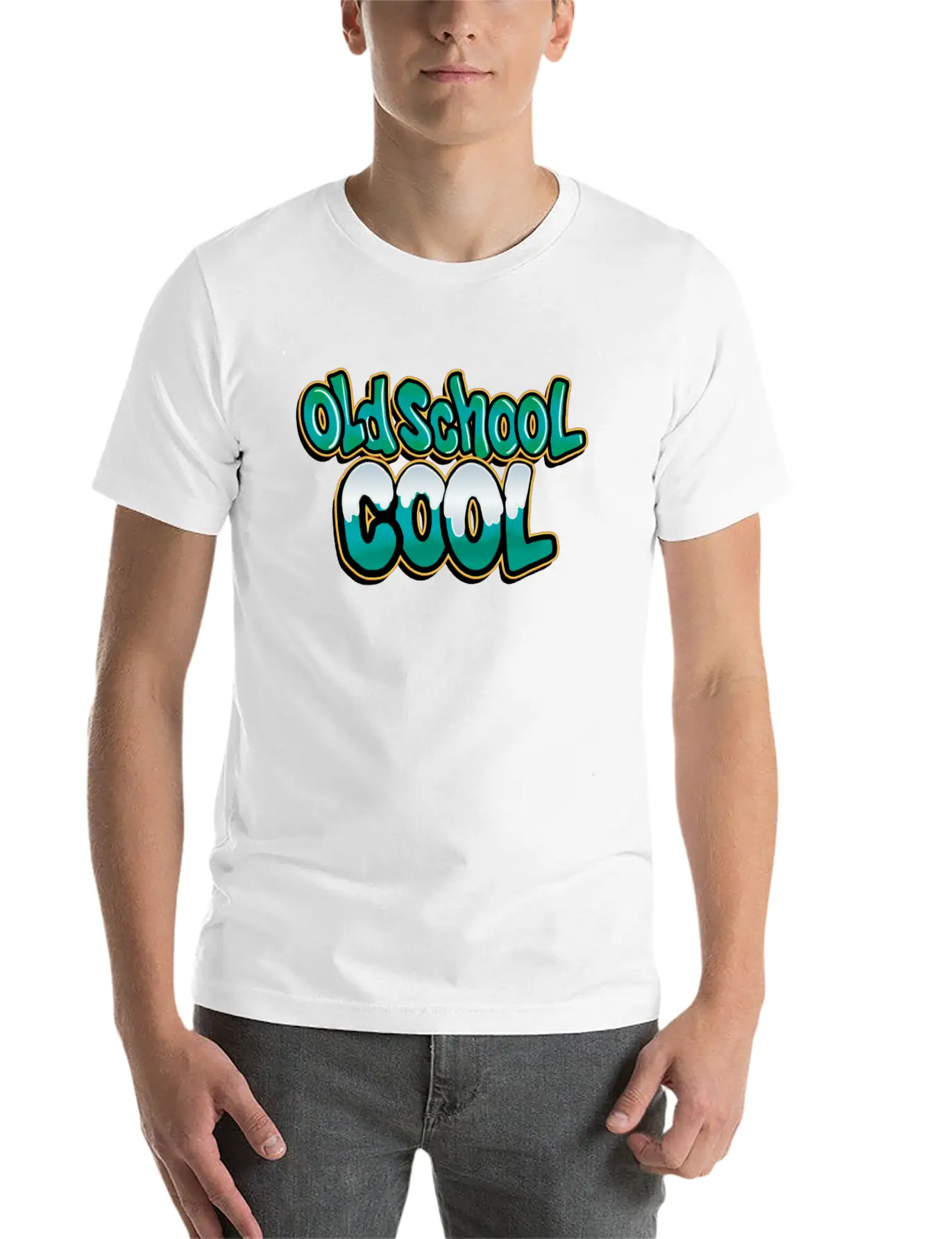 Old School Cool - Crazy Cool Kids Designs Classic Cotton Tee – Unisex Comfort For Any Season