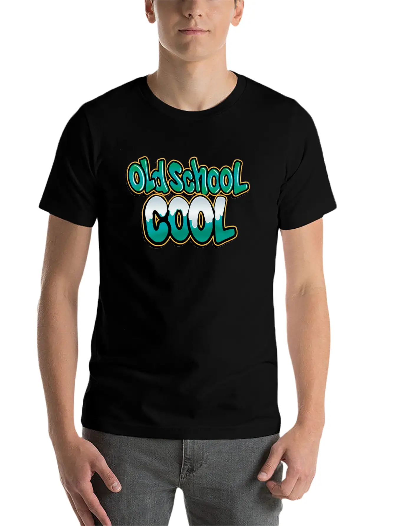 Old School Cool - Crazy Cool Kids Designs Classic Cotton Tee – Unisex Comfort For Any Season