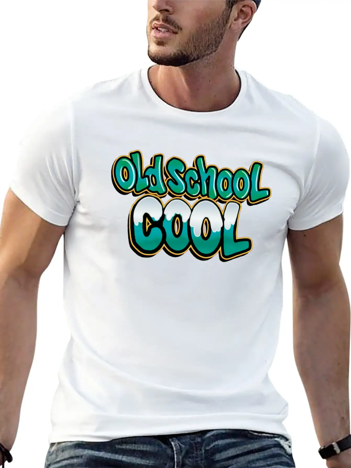 Old School Cool - Crazy Cool Kids Designs Classic Cotton Tee – Unisex Comfort For Any Season