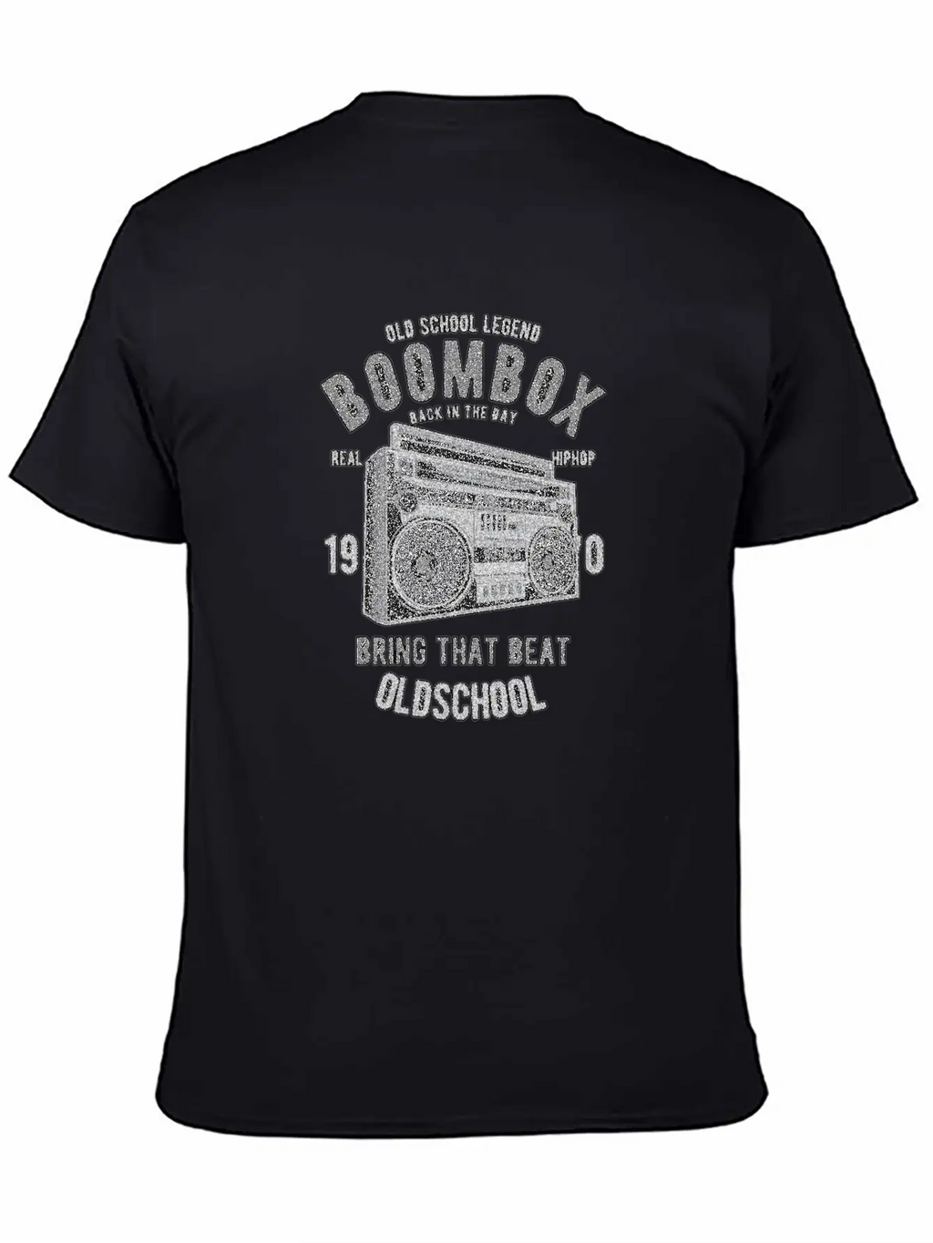 OLD SCHOOL MUSIC Relaxed Everyday Tee – Lightweight And Durable Cotton