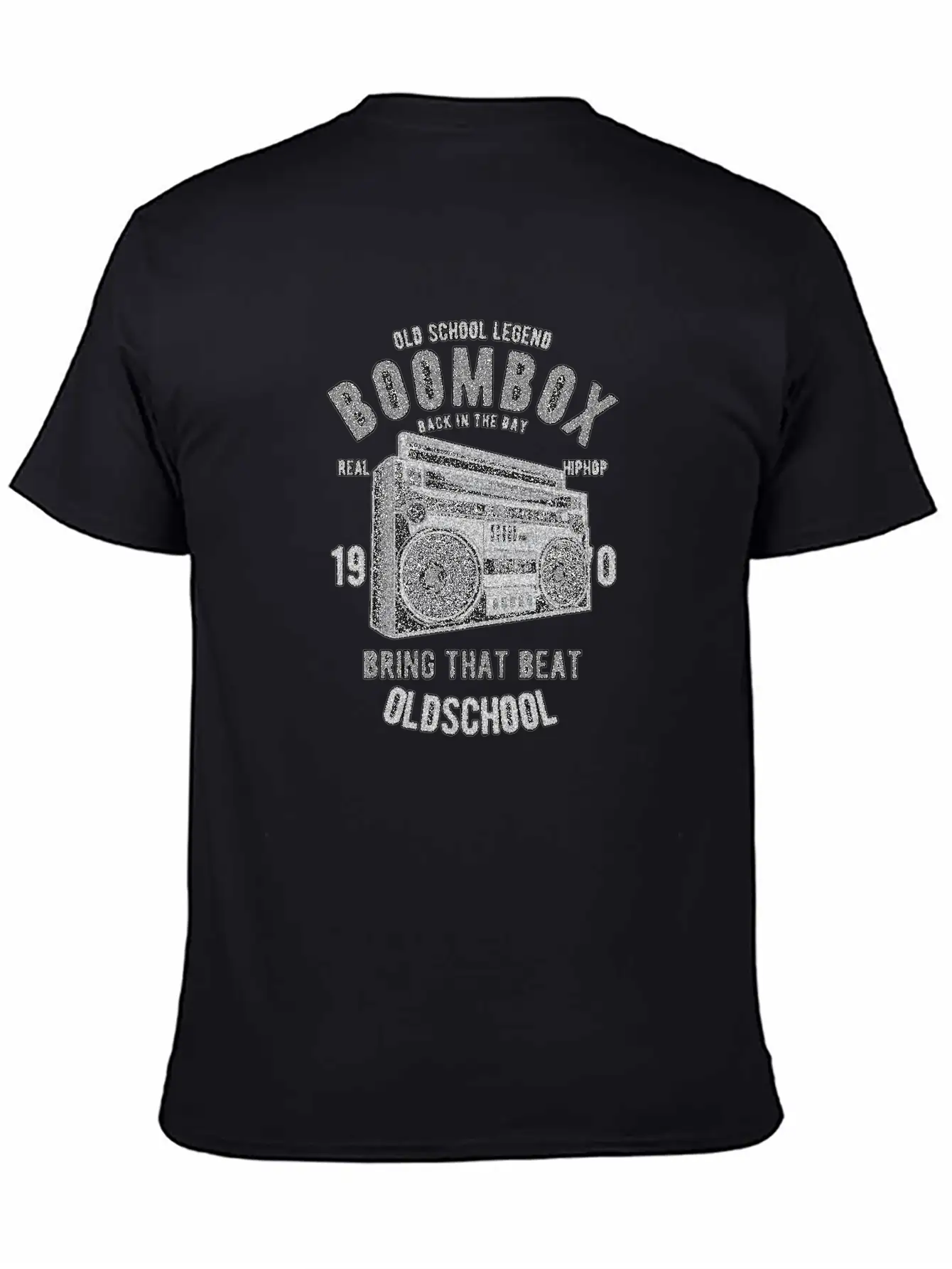 OLD SCHOOL MUSIC Relaxed Everyday Tee – Lightweight And Durable Cotton