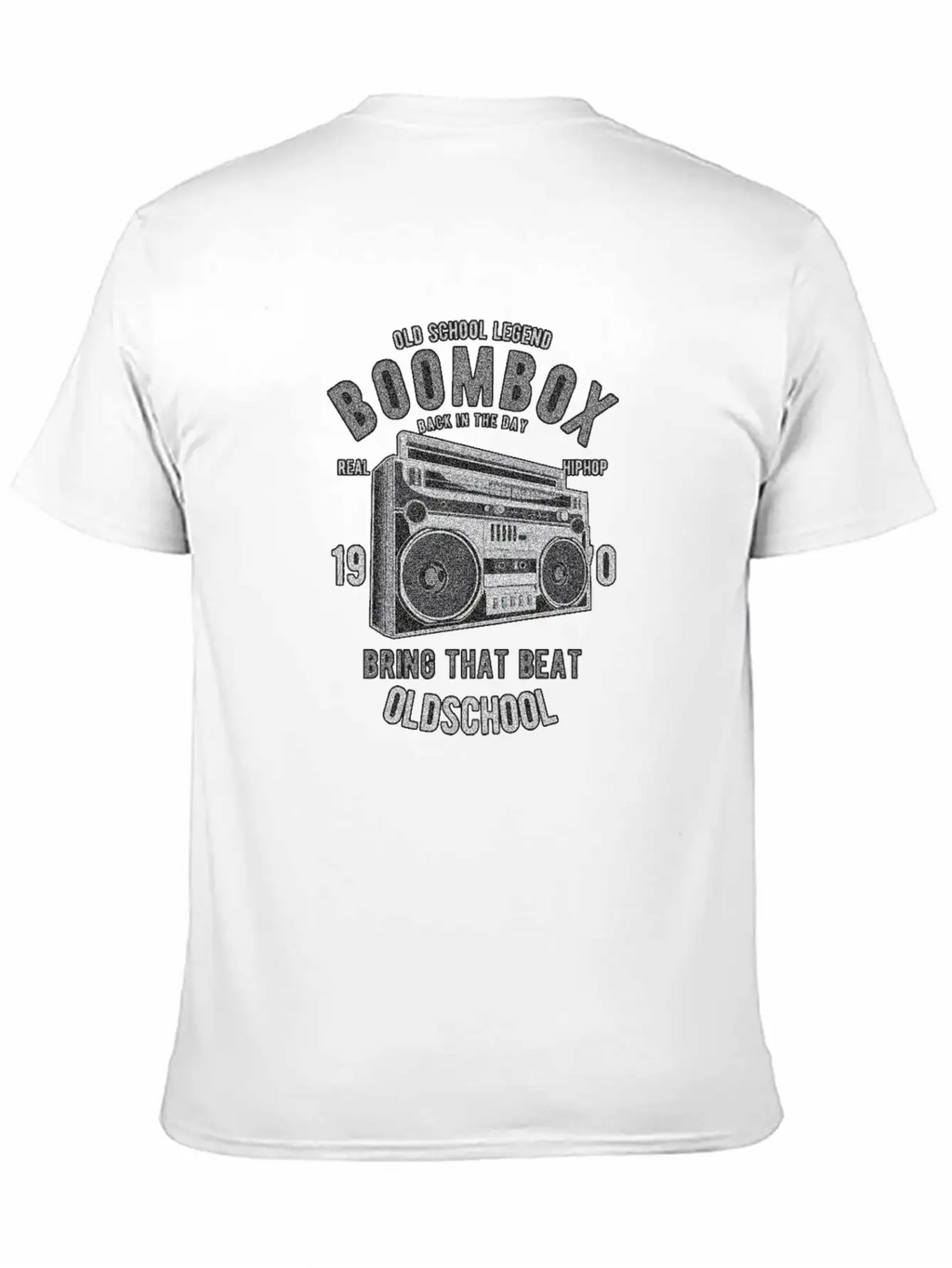 OLD SCHOOL MUSIC Relaxed Everyday Tee – Lightweight And Durable Cotton