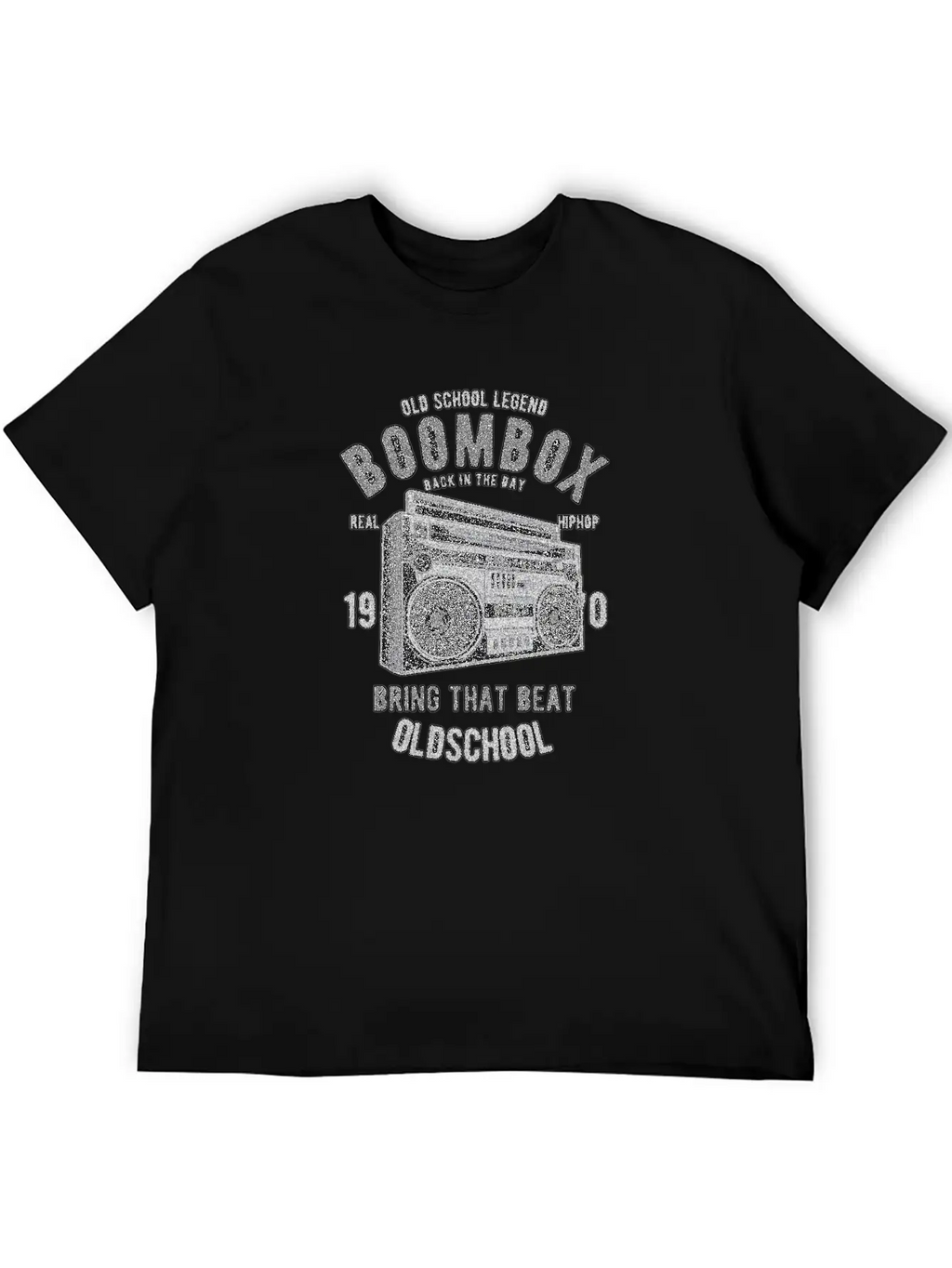 OLD SCHOOL MUSIC Relaxed Everyday Tee – Lightweight And Durable Cotton