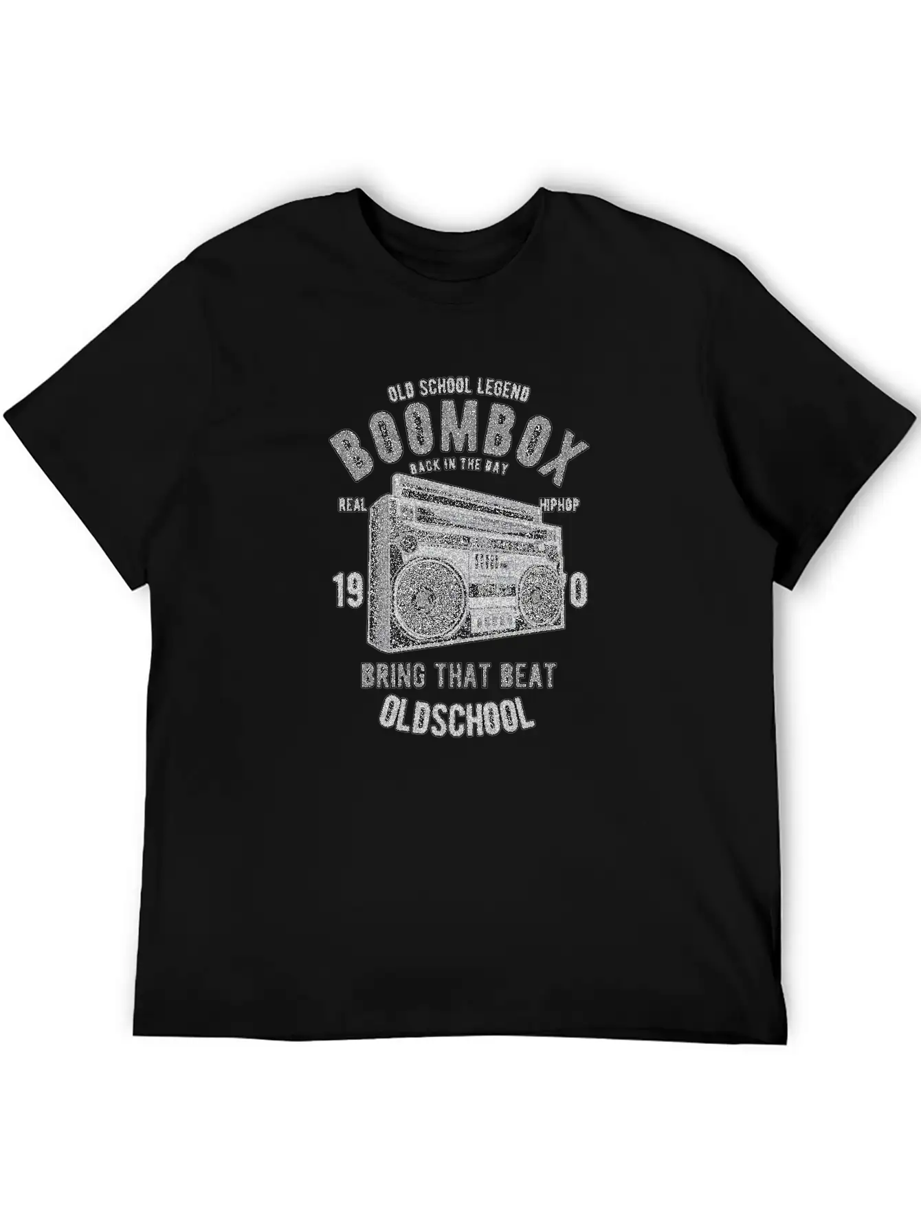 OLD SCHOOL MUSIC Relaxed Everyday Tee – Lightweight And Durable Cotton